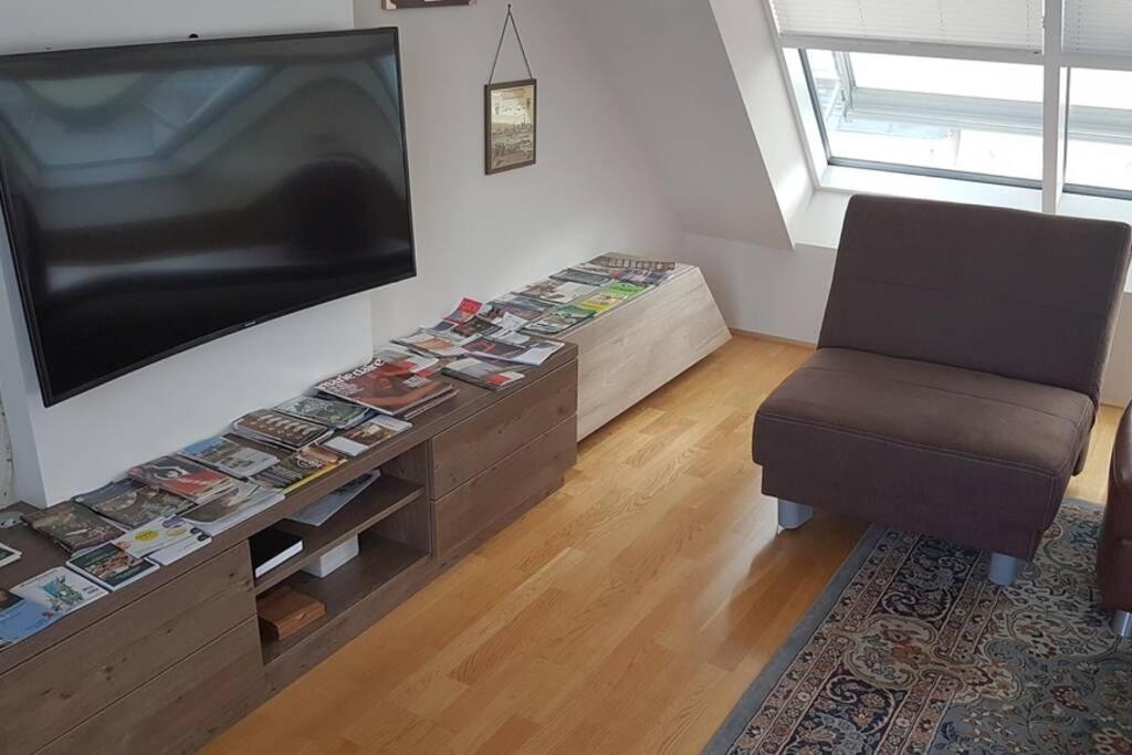 Großes Penthouse #12 mit Terrasse und Aussicht