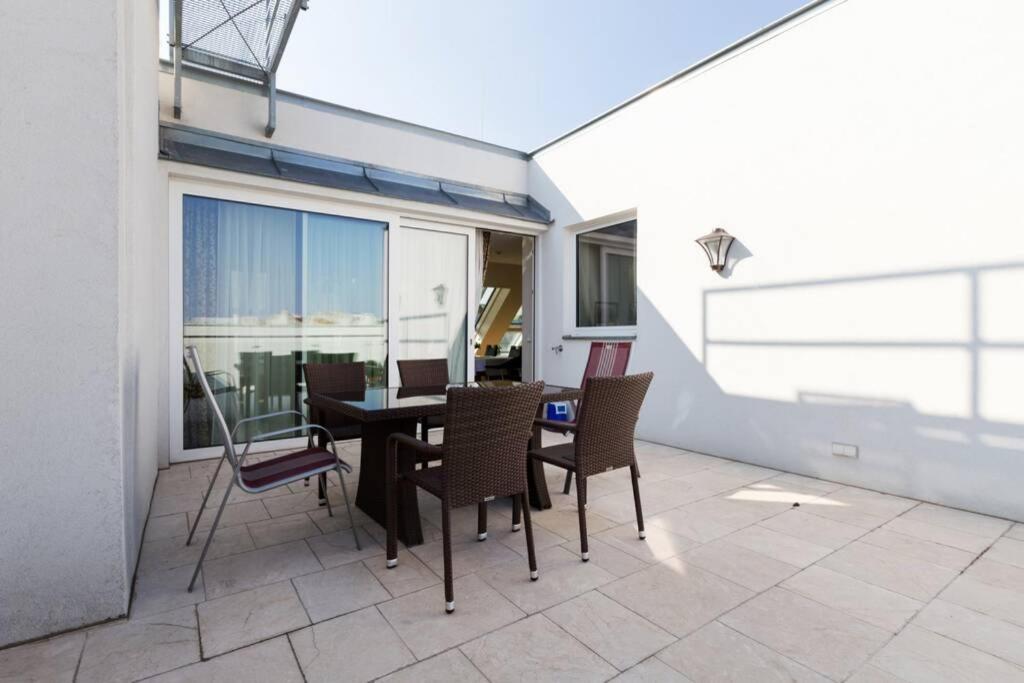 Großes Penthouse #12 mit Terrasse und Aussicht