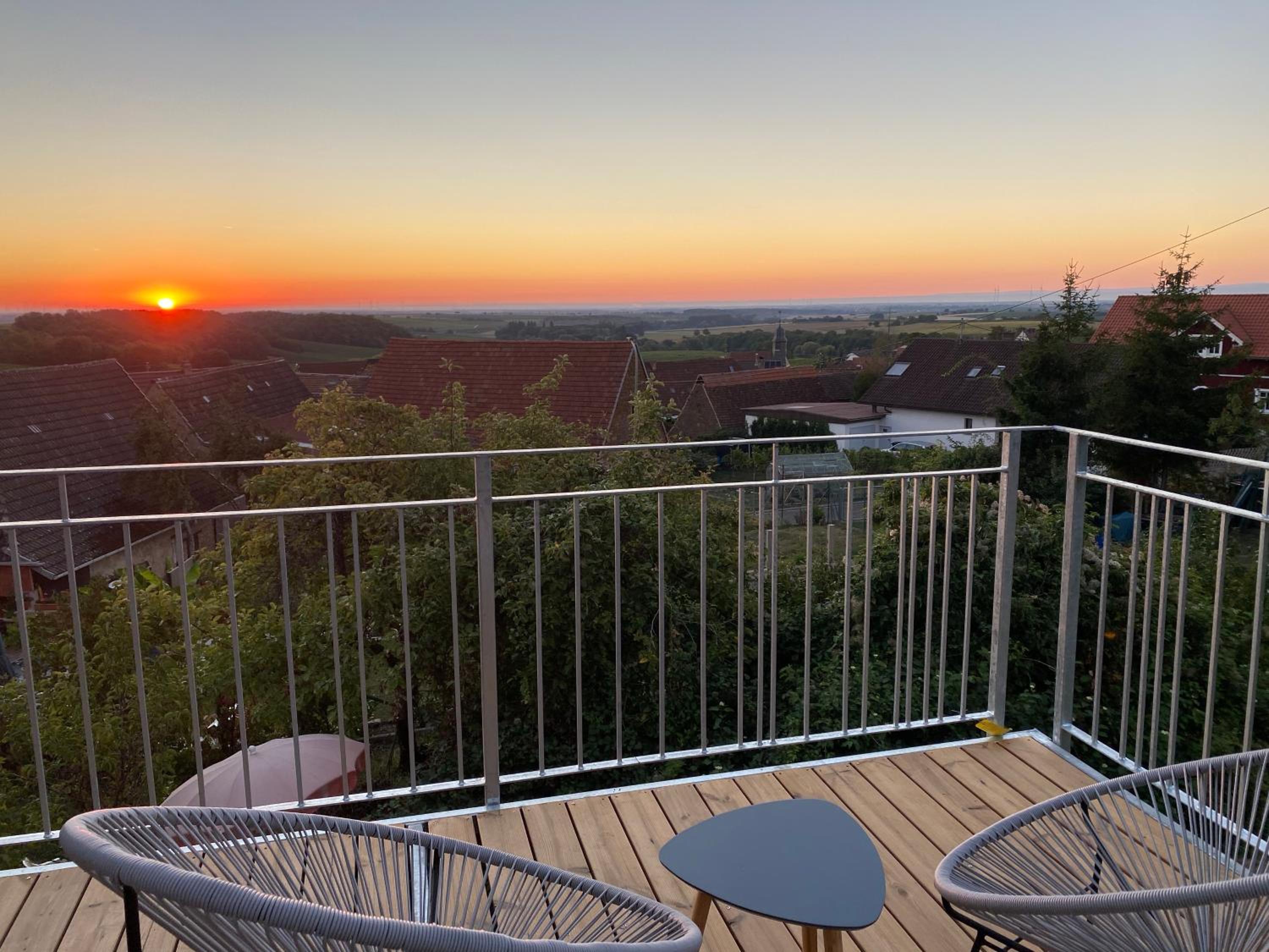 Atelier de Pfalz-Loftstyl mit Pfalzblick