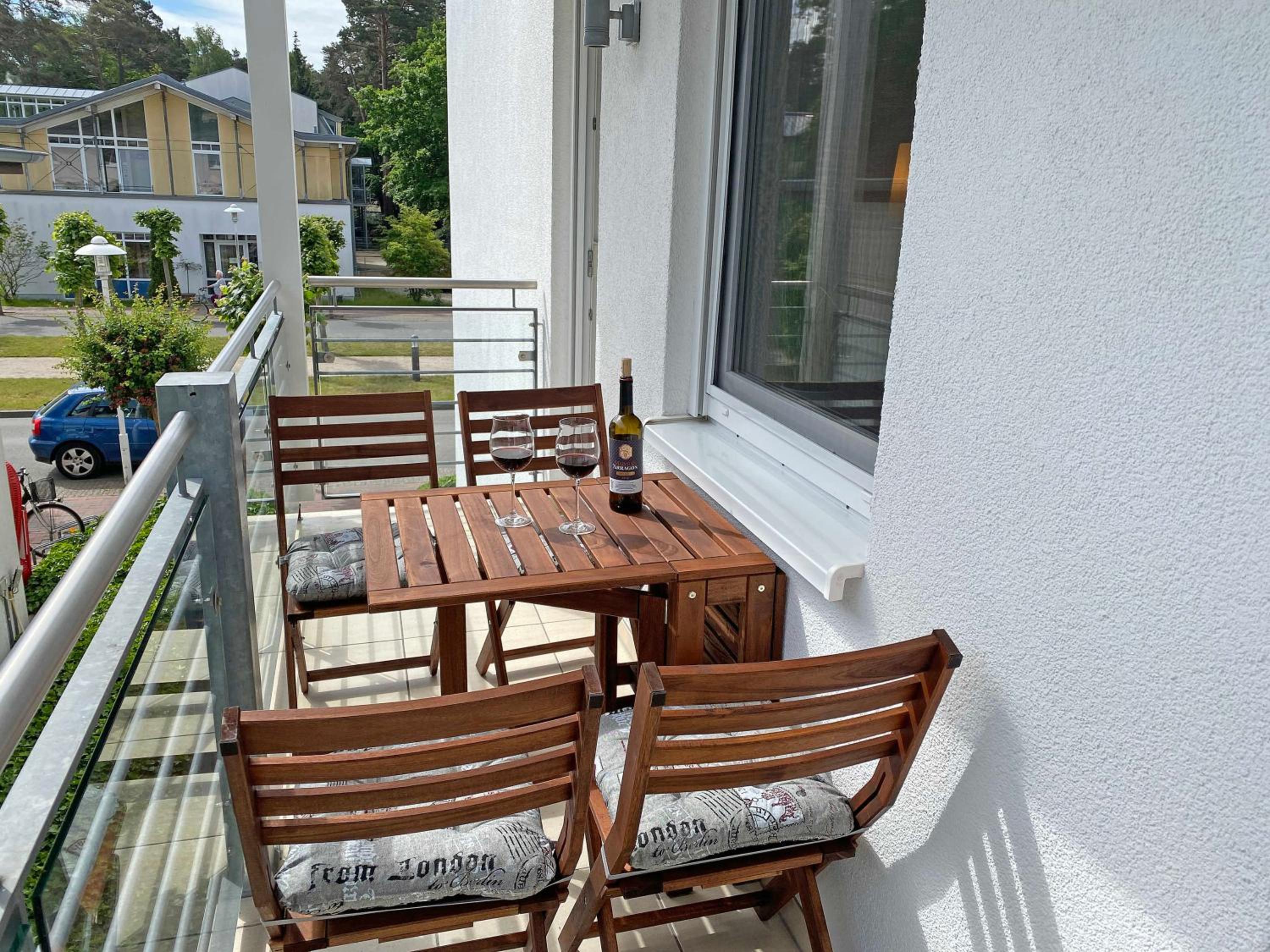 Villa Salus Whg 5 Auszeit - mit 2 Bädern und Balkon