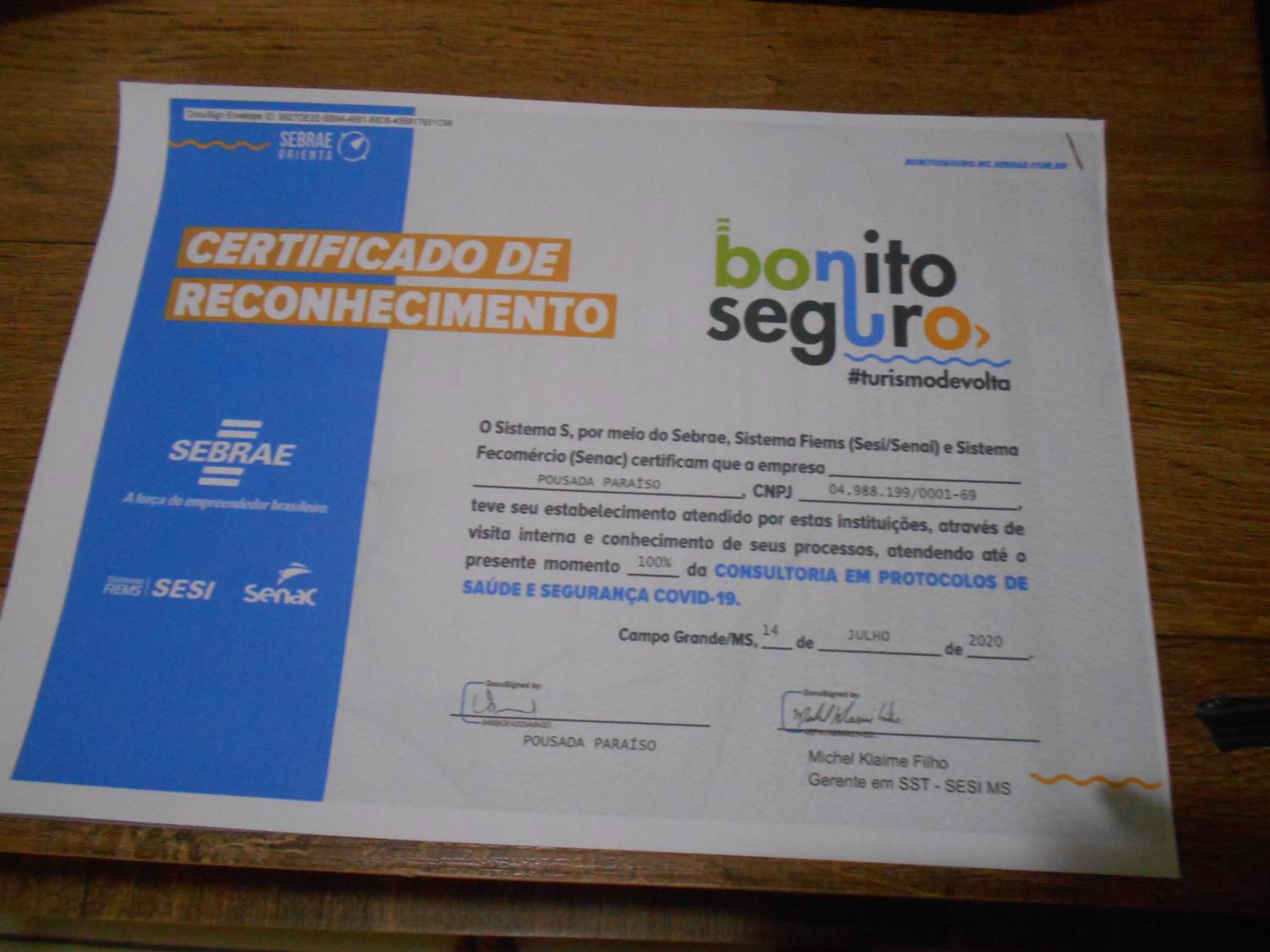 Pousada Paraiso