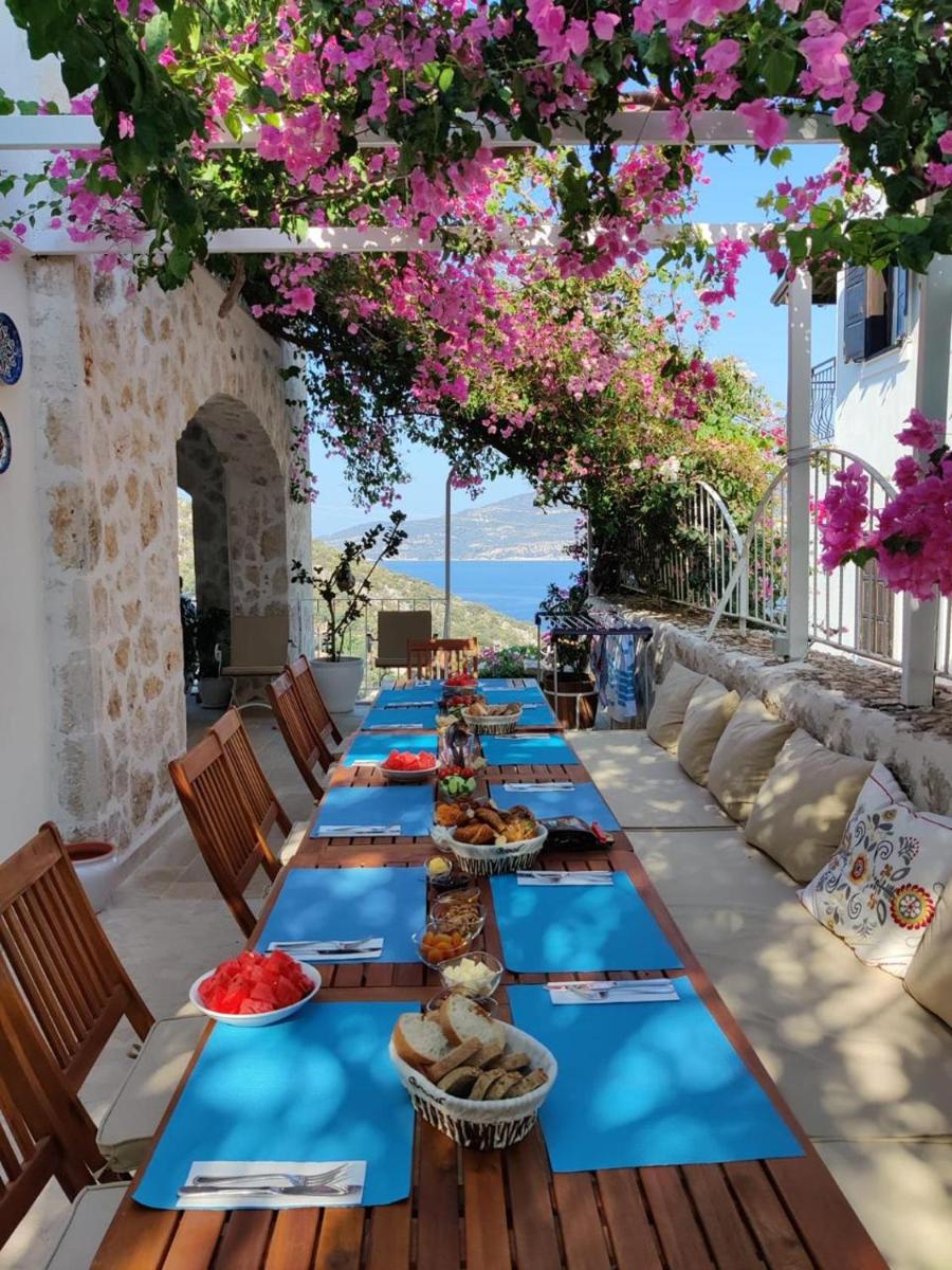 outdoor BBQ area