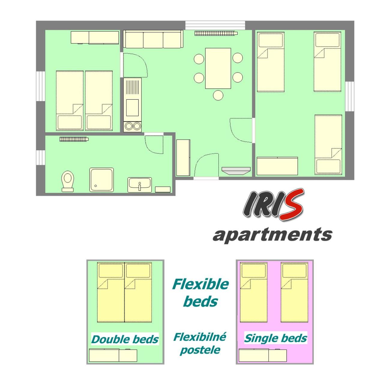 Apartments Iris view 2