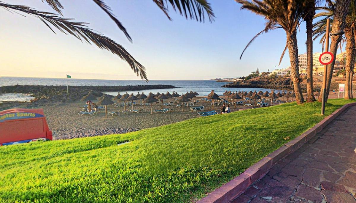 Beach and pool in Playa de las Americas photo 1