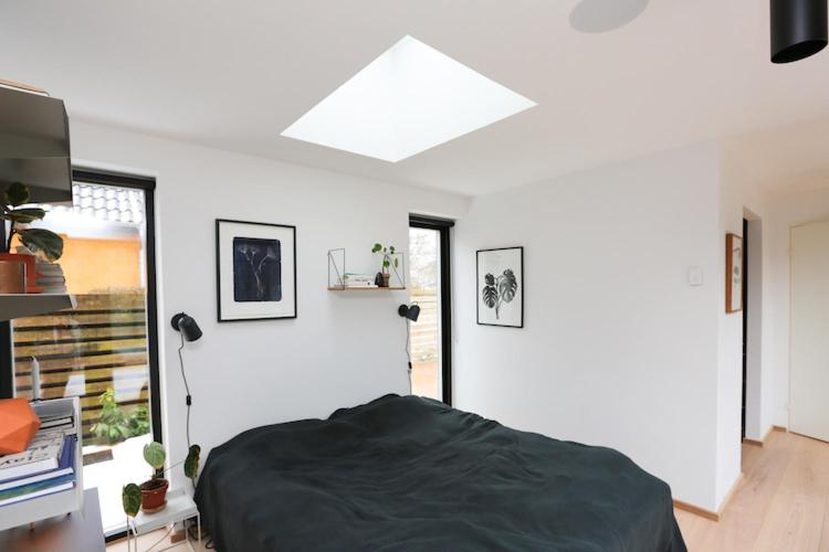 Modern architecture atrium house