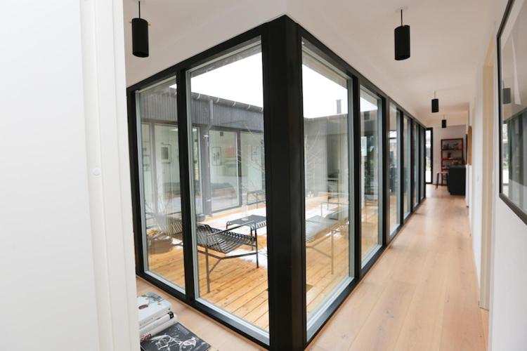 Modern architecture atrium house