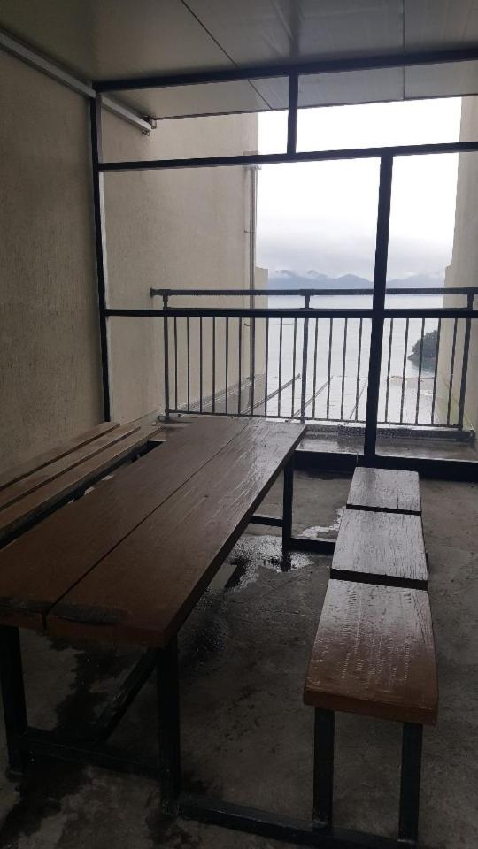 outdoor BBQ area