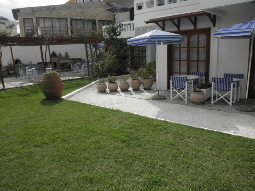 outdoor BBQ area