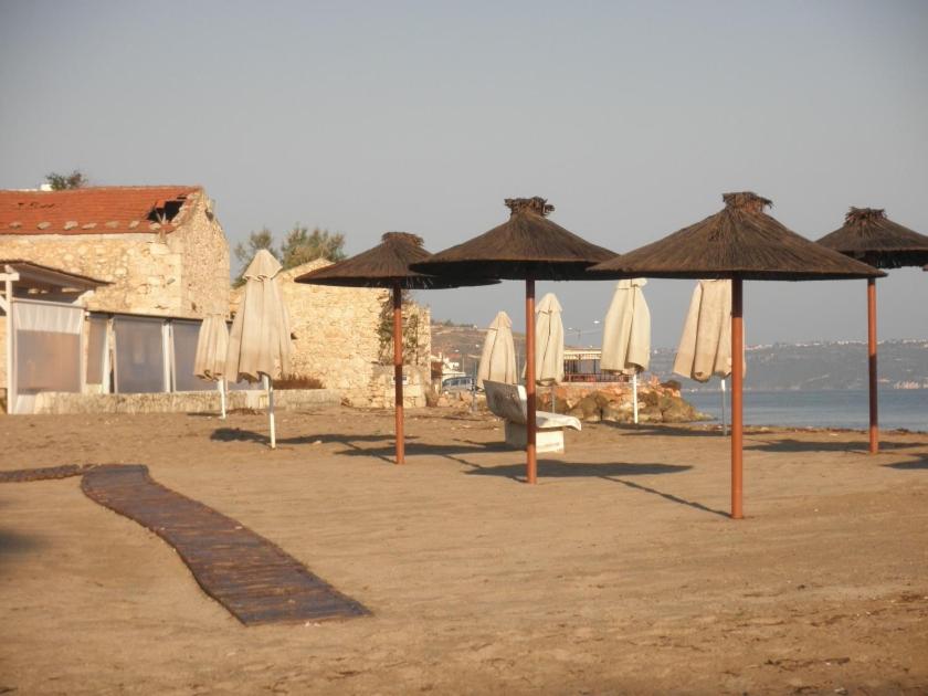 outdoor BBQ area