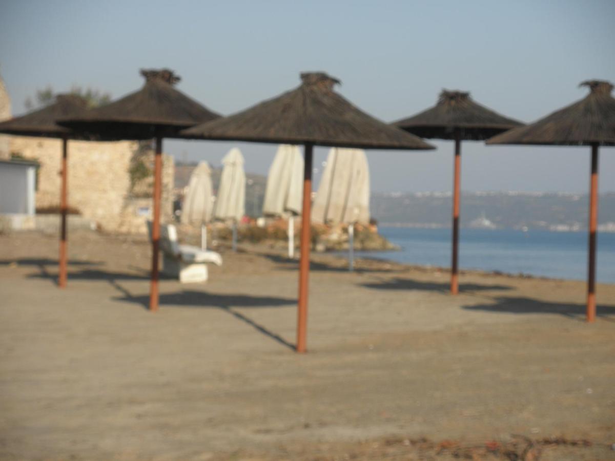 outdoor BBQ area