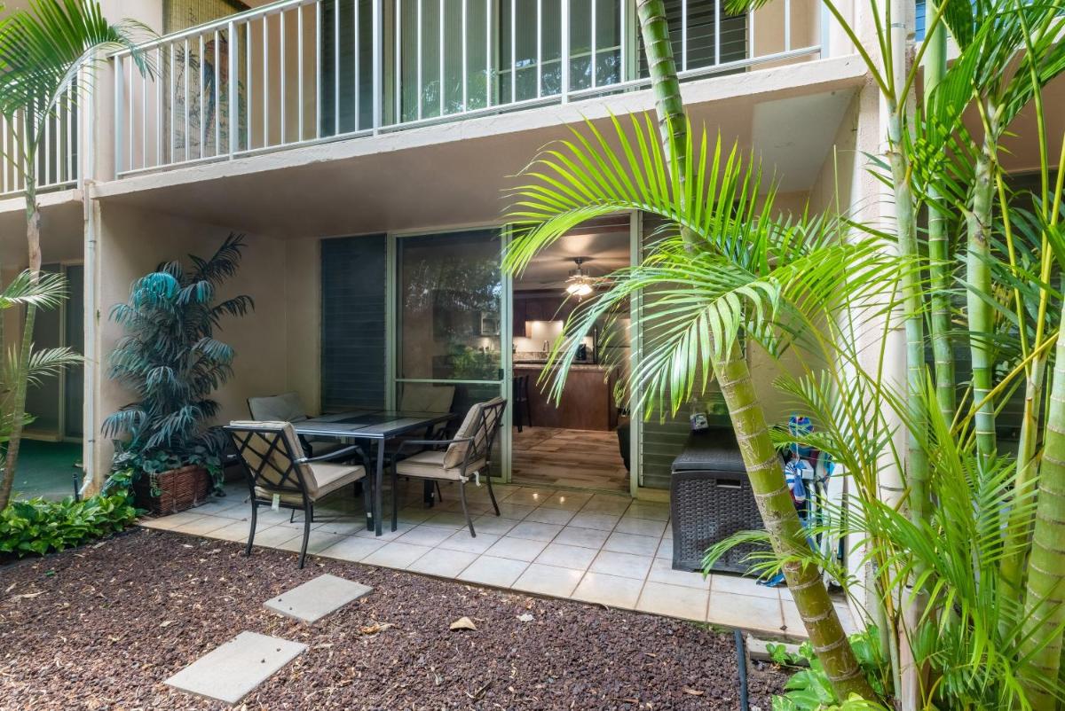 outdoor BBQ area