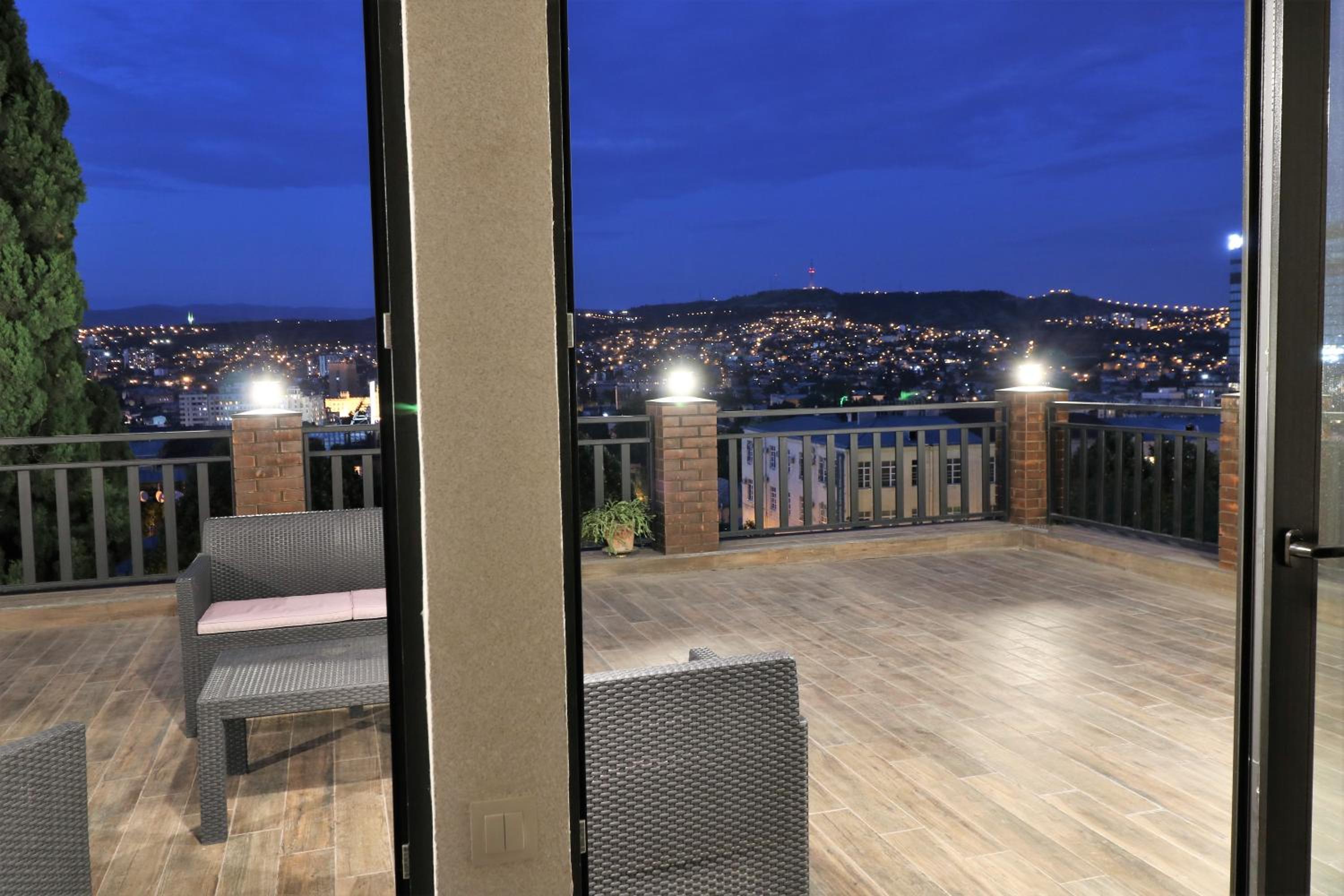 Peto's Huge furnished terrace view 2