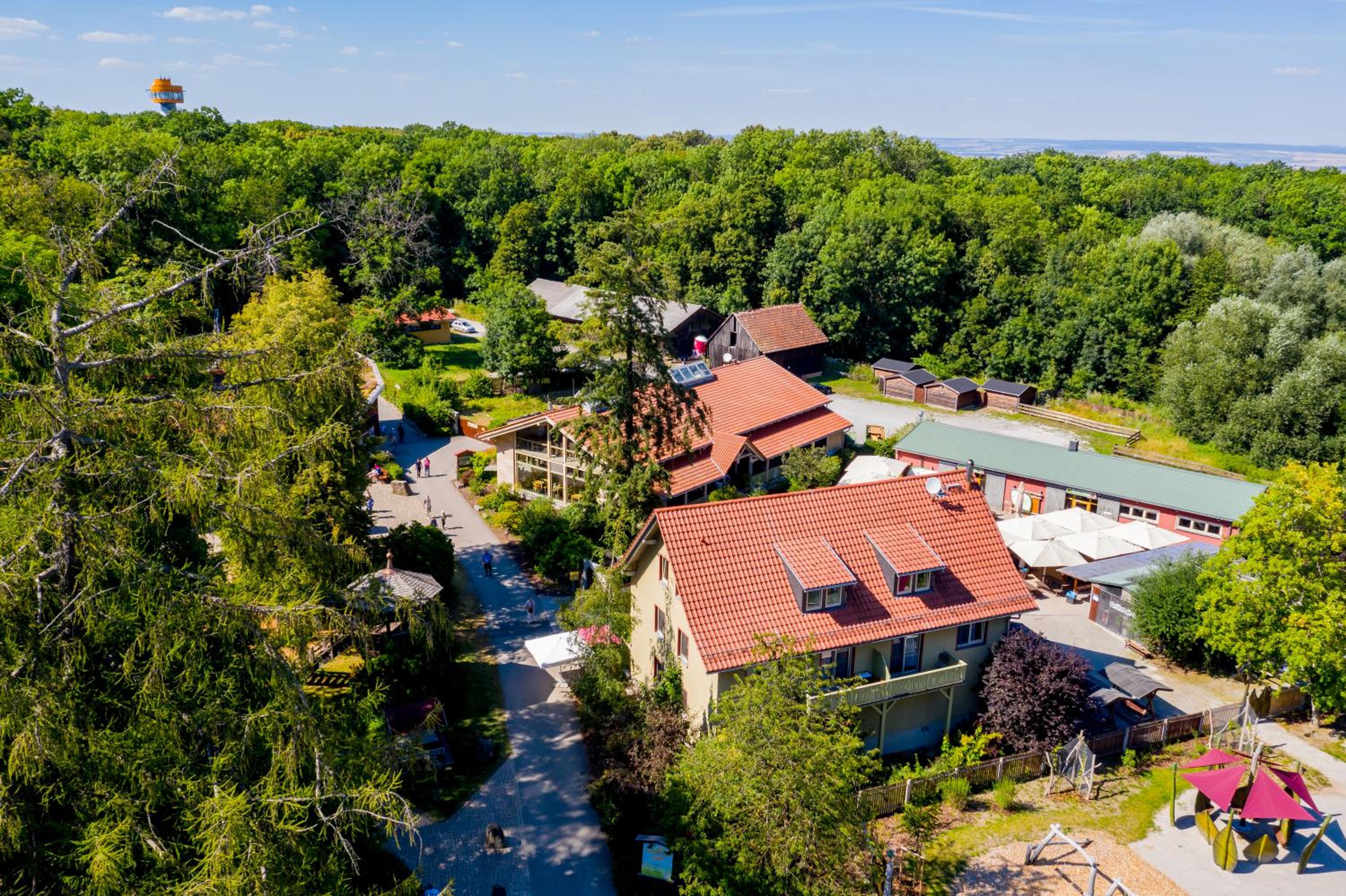 Forsthaus Thiemsburg im Nationalpark Hainich