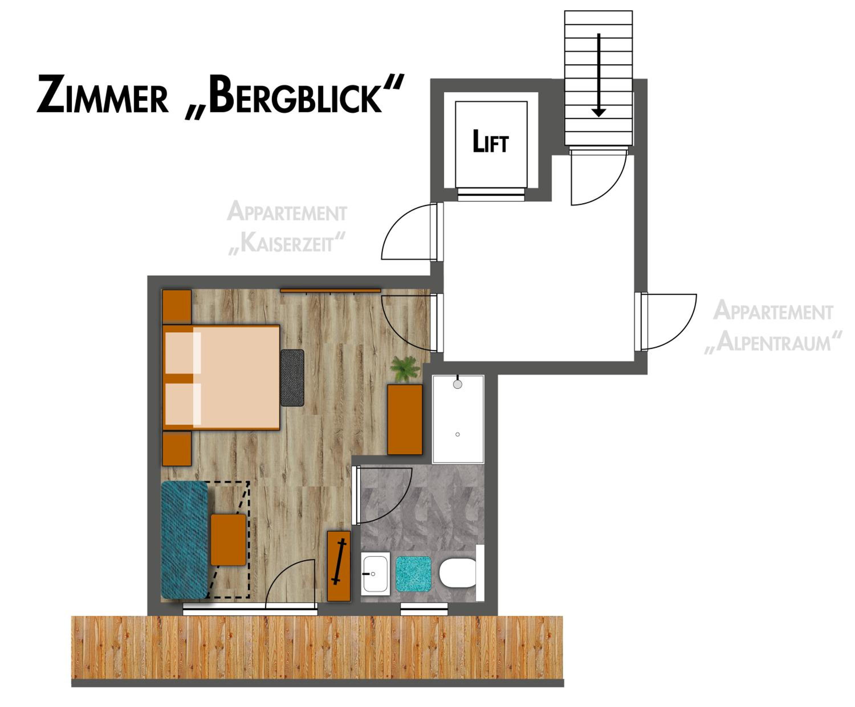 Appartement Pension Auhof