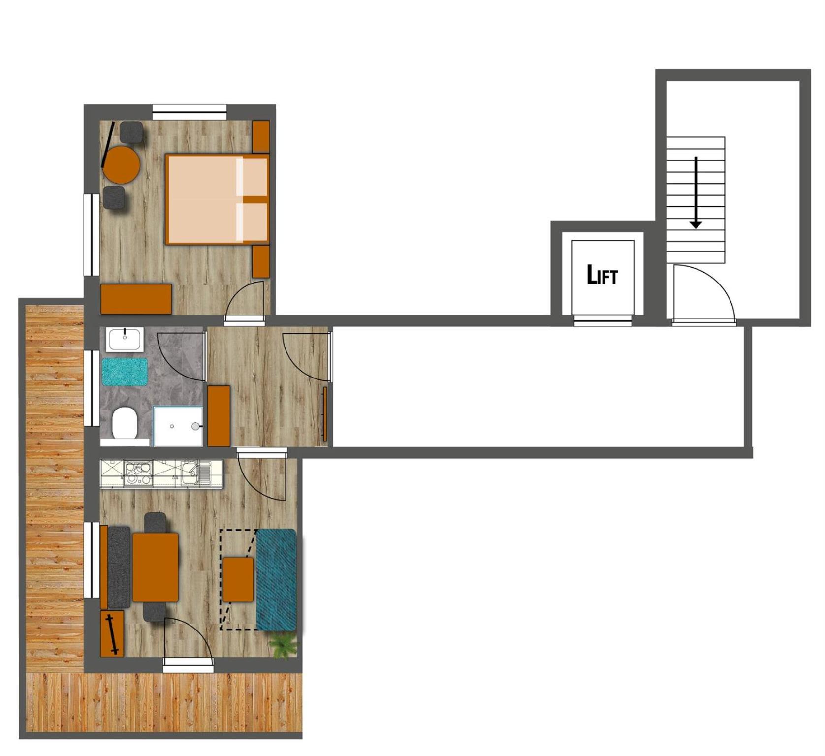 Appartement Pension Auhof