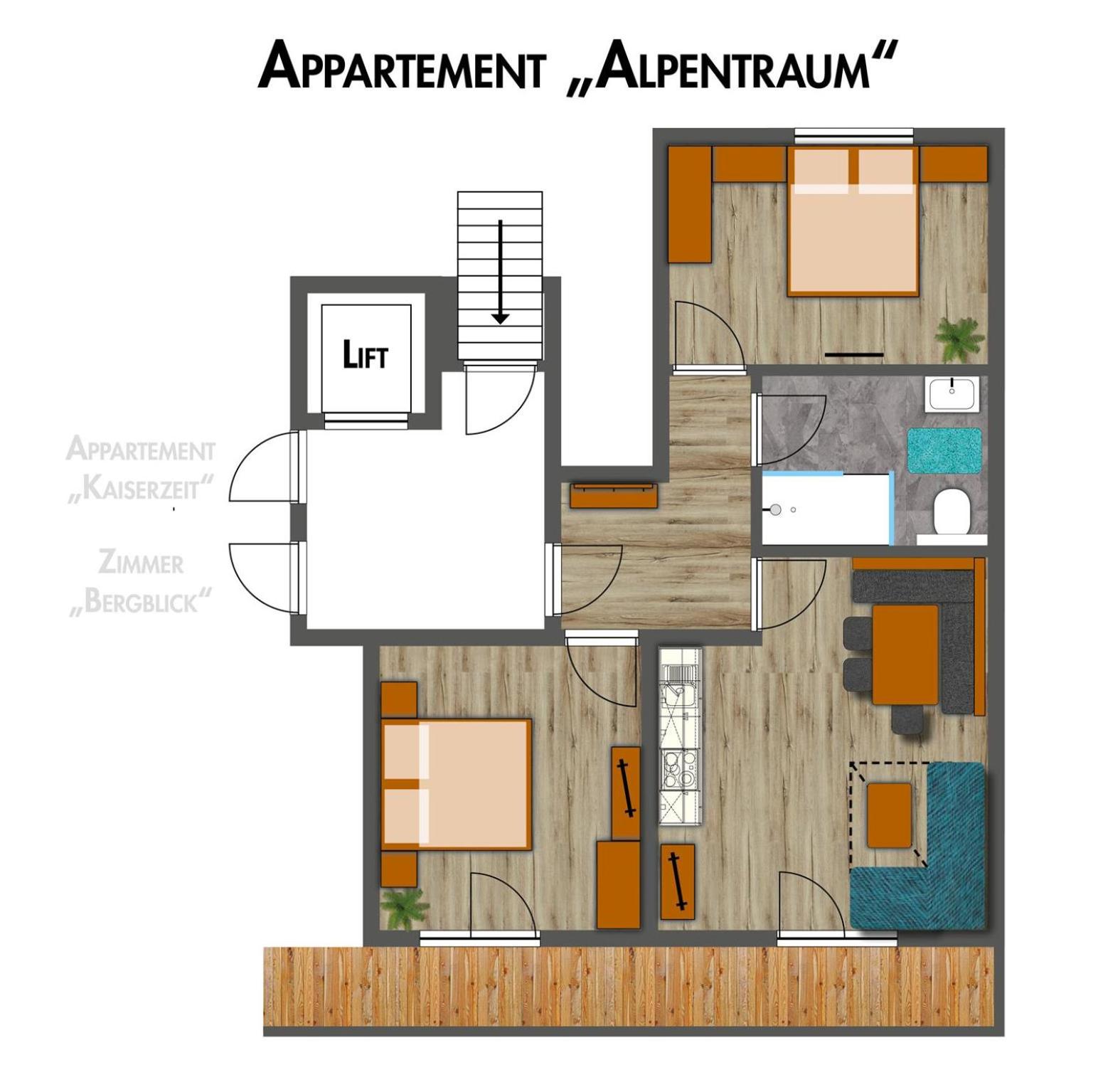 Appartement Pension Auhof