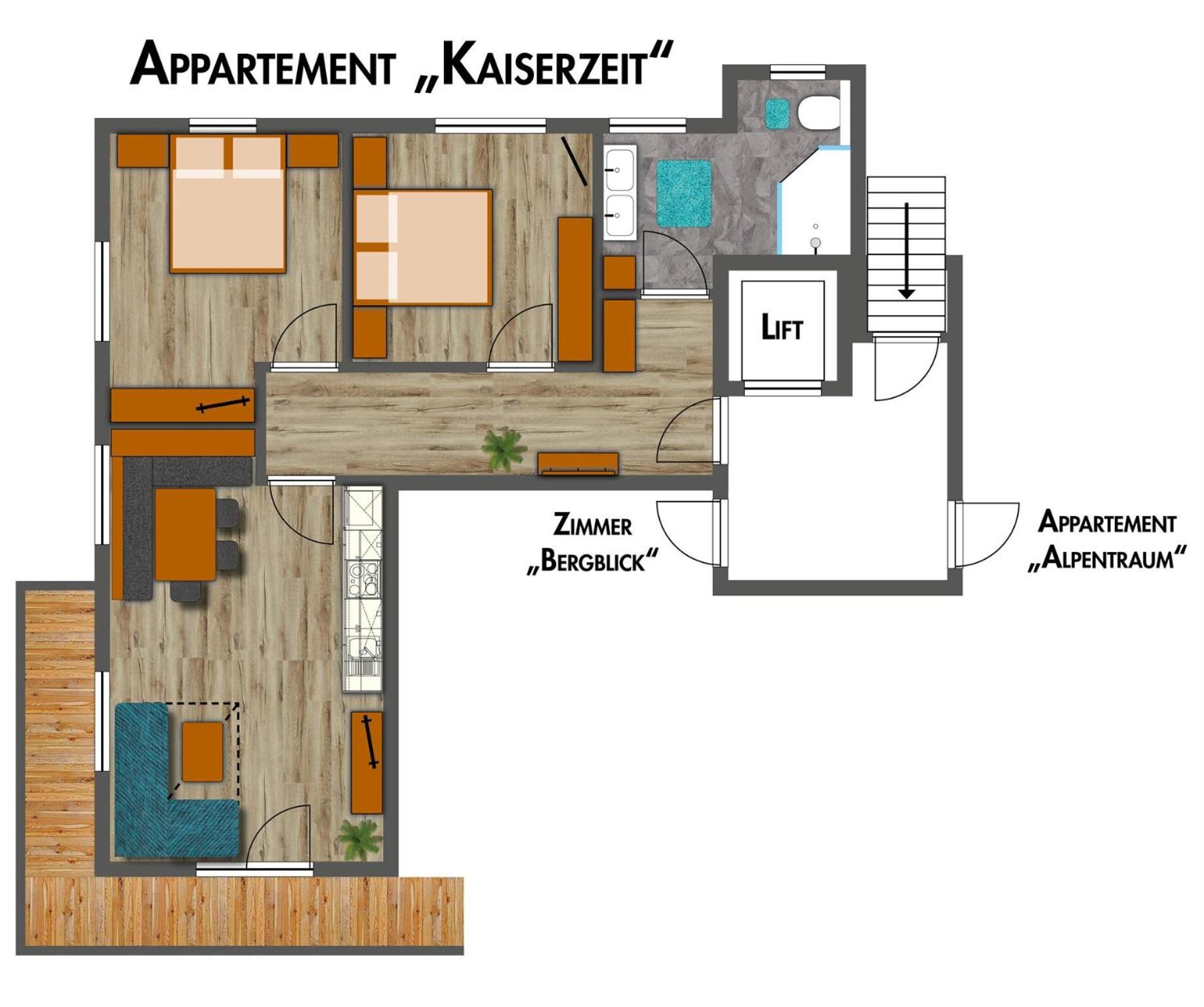 Appartement Pension Auhof