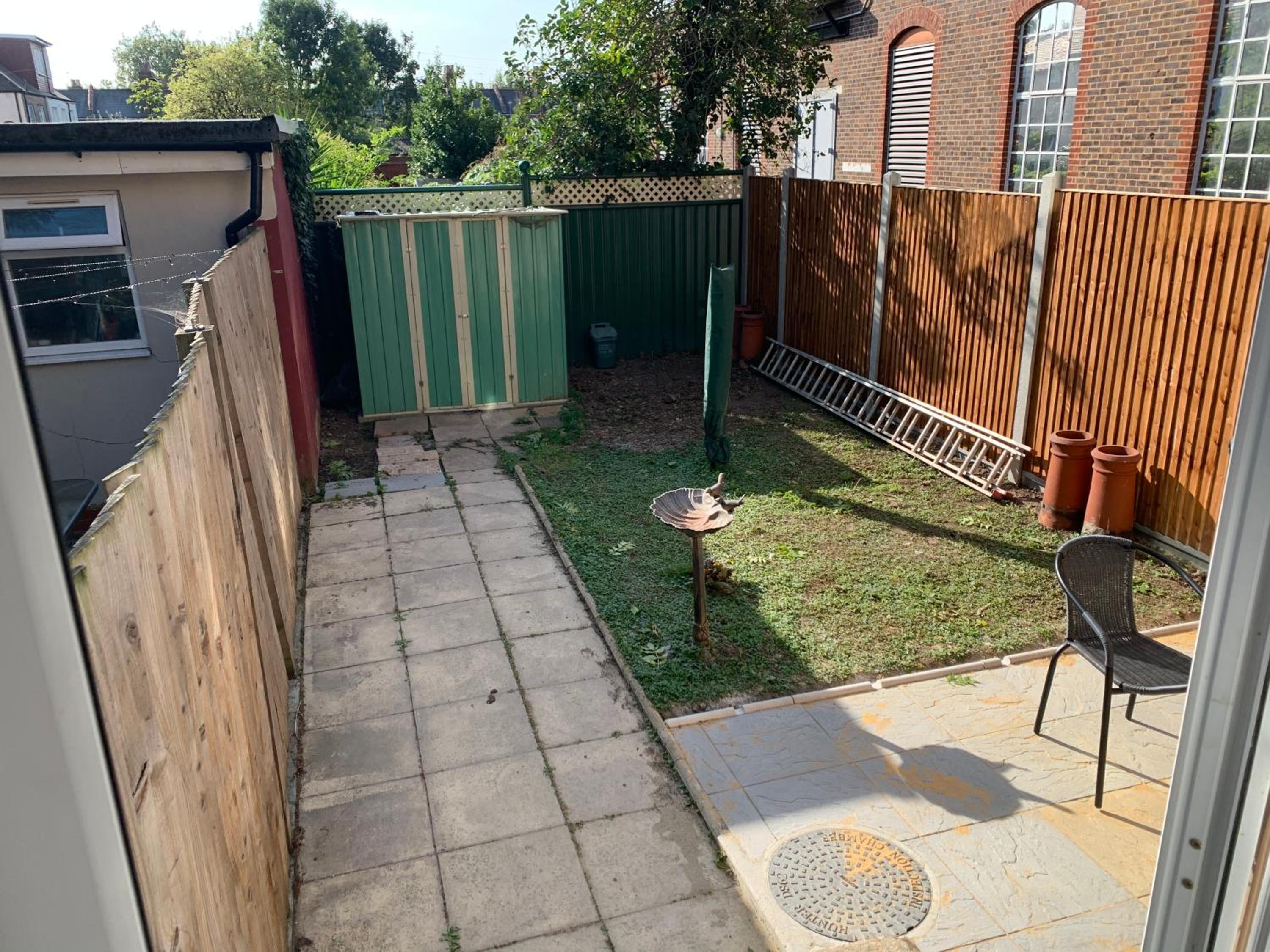 outdoor bbq area