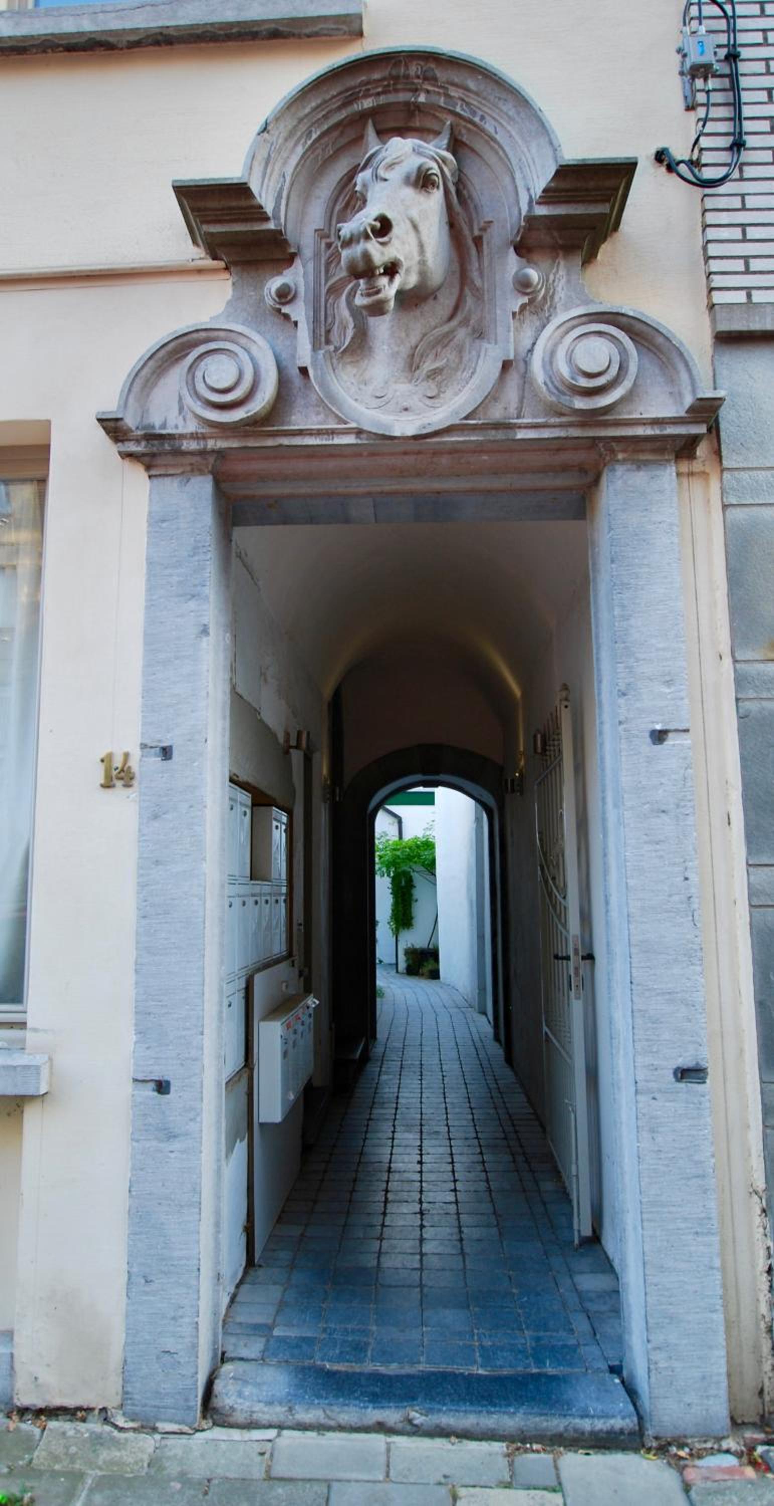 Historical miniature house in the heart of Antwerp