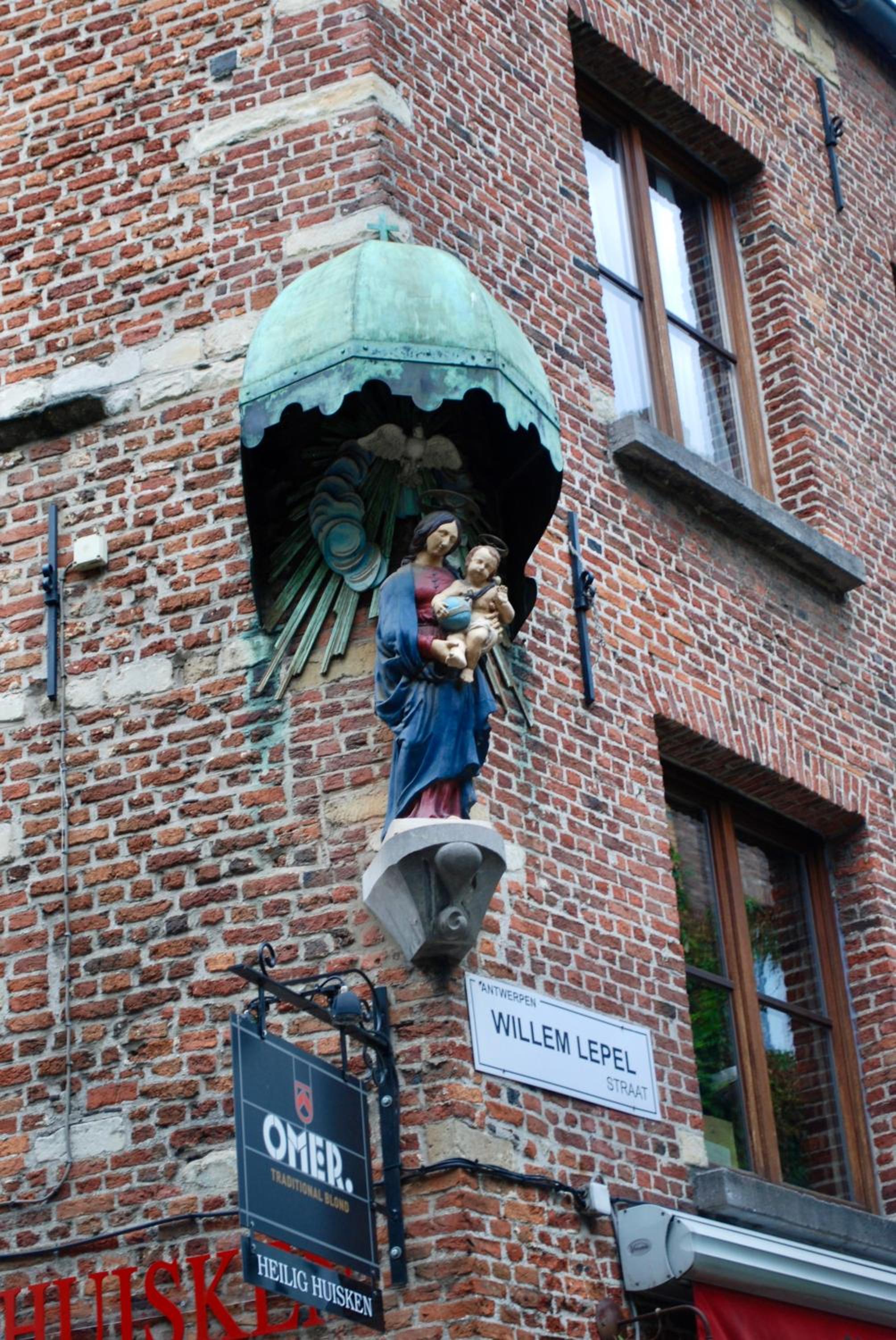 Historical miniature house in the heart of Antwerp