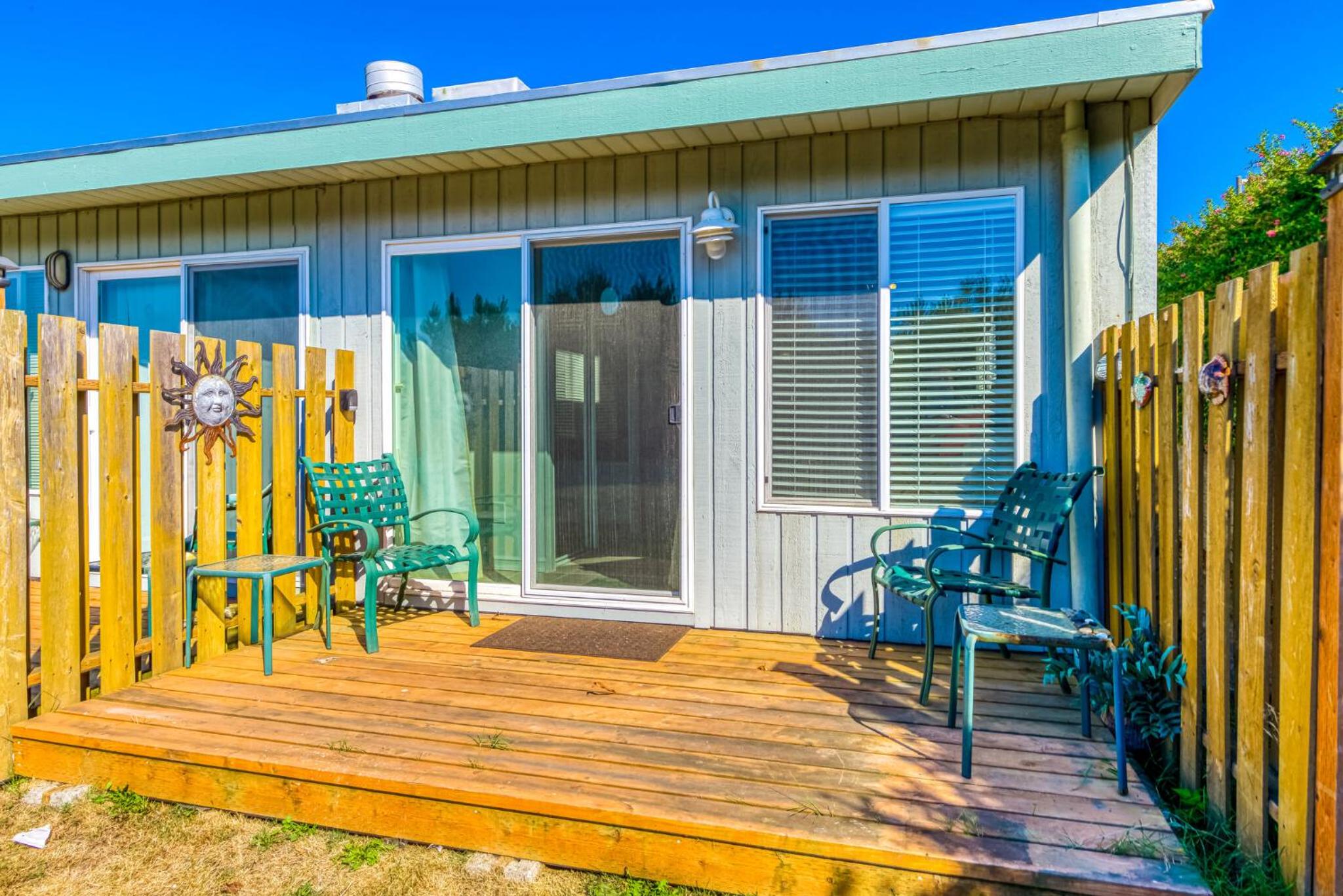 Beachfront condo pet friendly with kitchen view 2