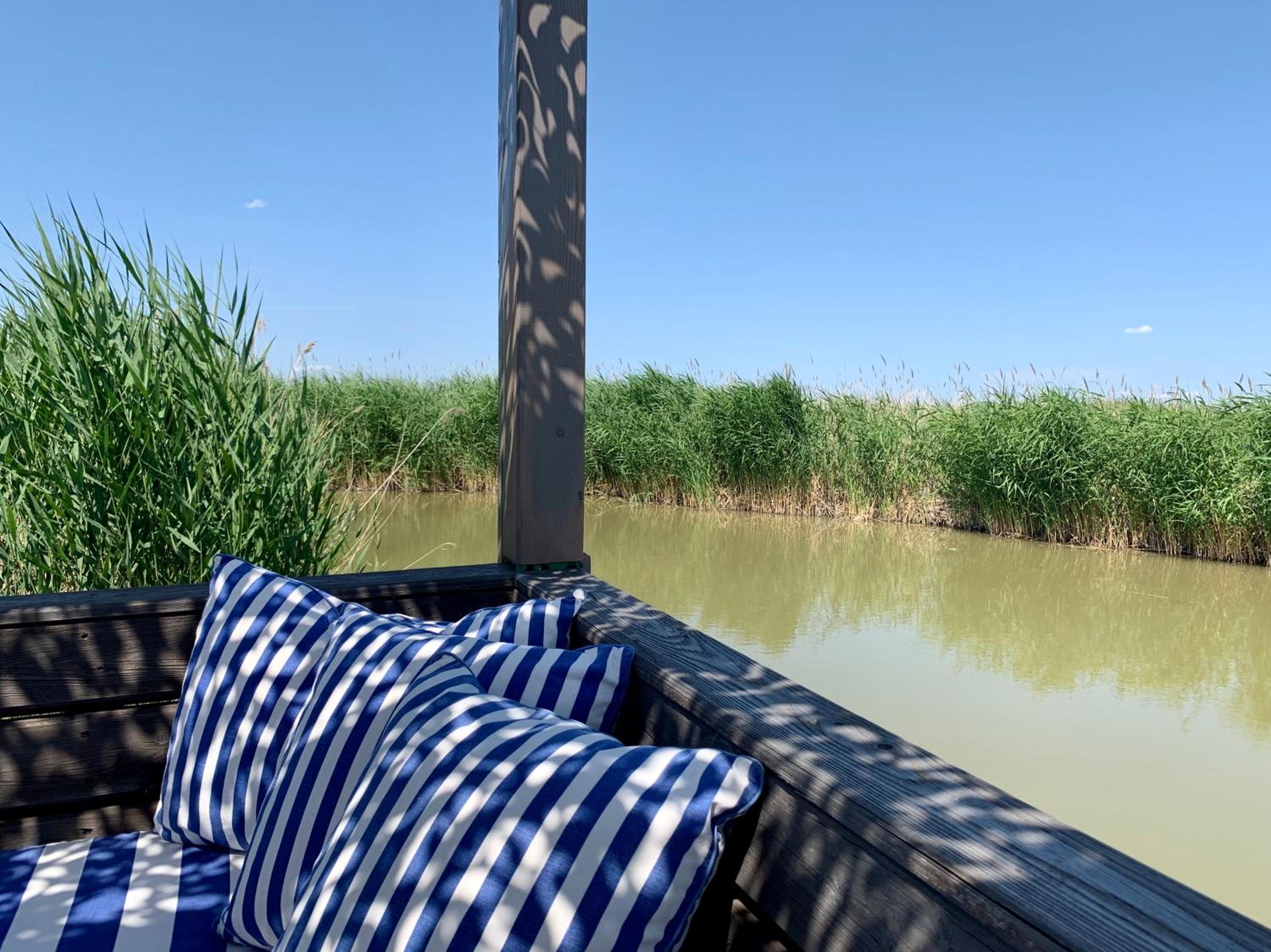 Seehütte Neusiedlersee inklusive Elektroboot