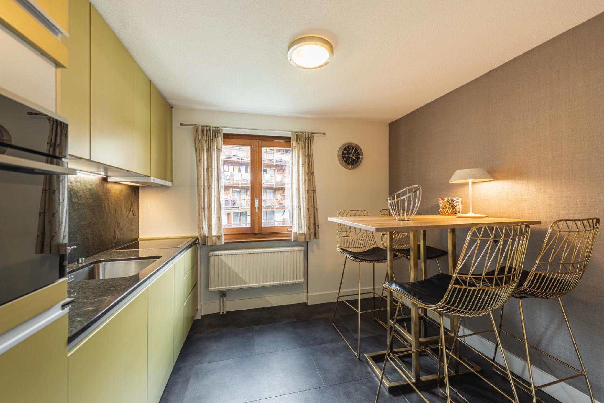 Central & Elegant Apartments,partially with Fireplace, by Zermatt Rental view 5