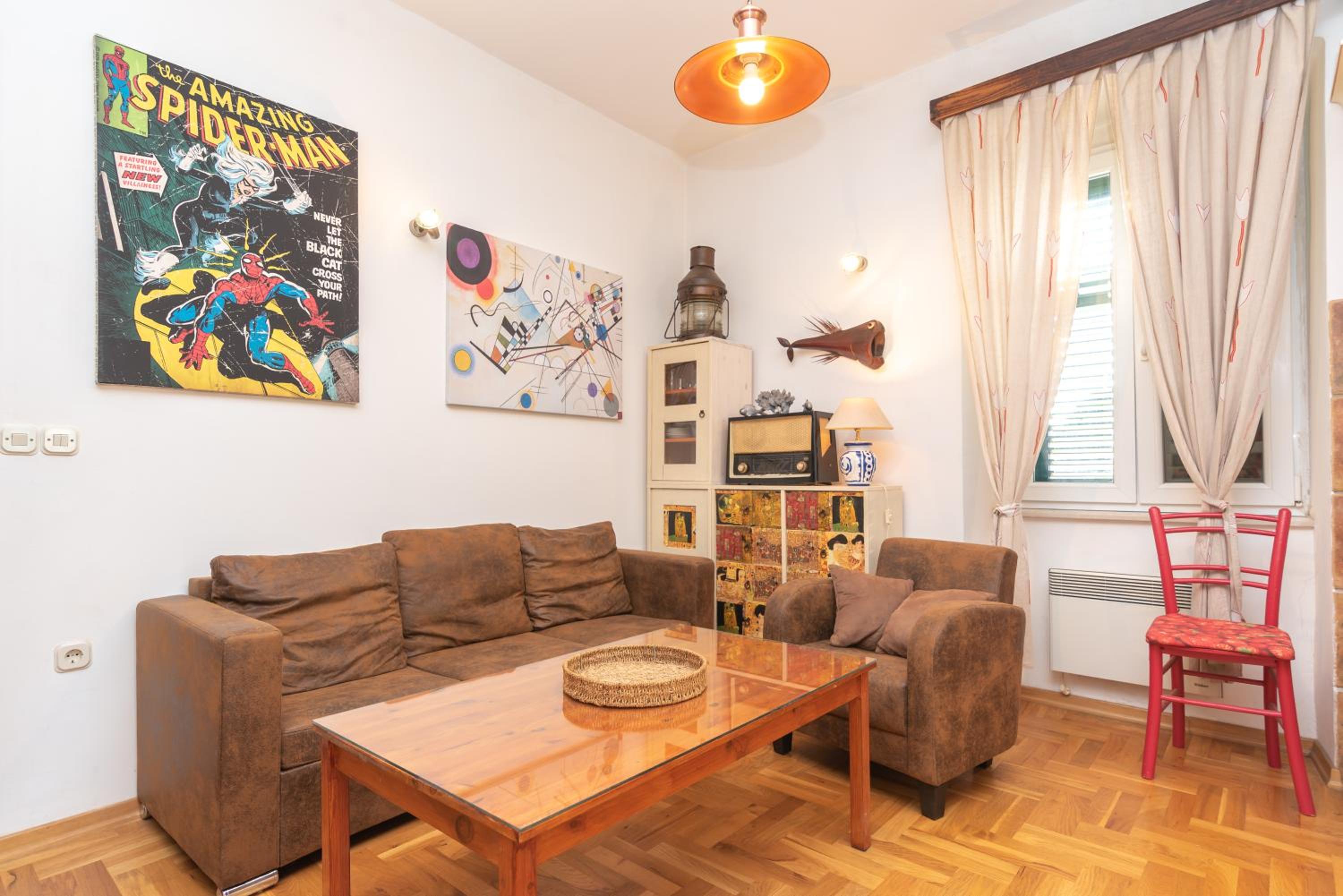 Antique beautiful apartment in center with terrace & sea view view 4