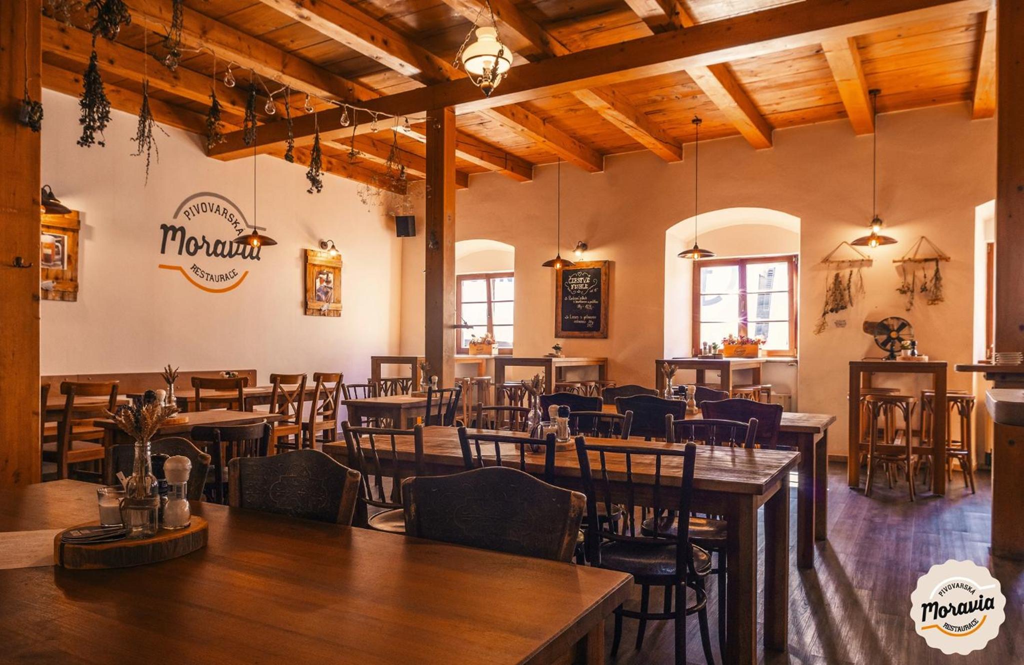 Penzion pivovarská restaurace Moravia