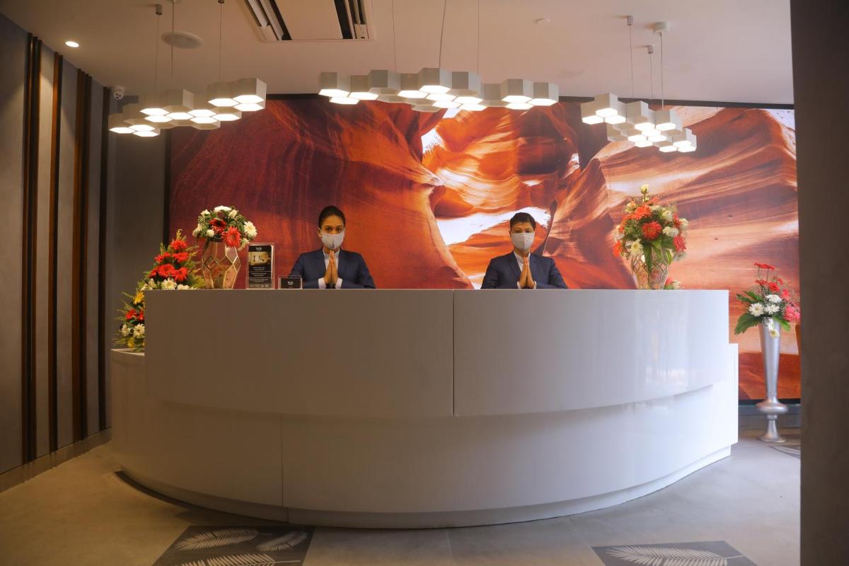 hotel reception