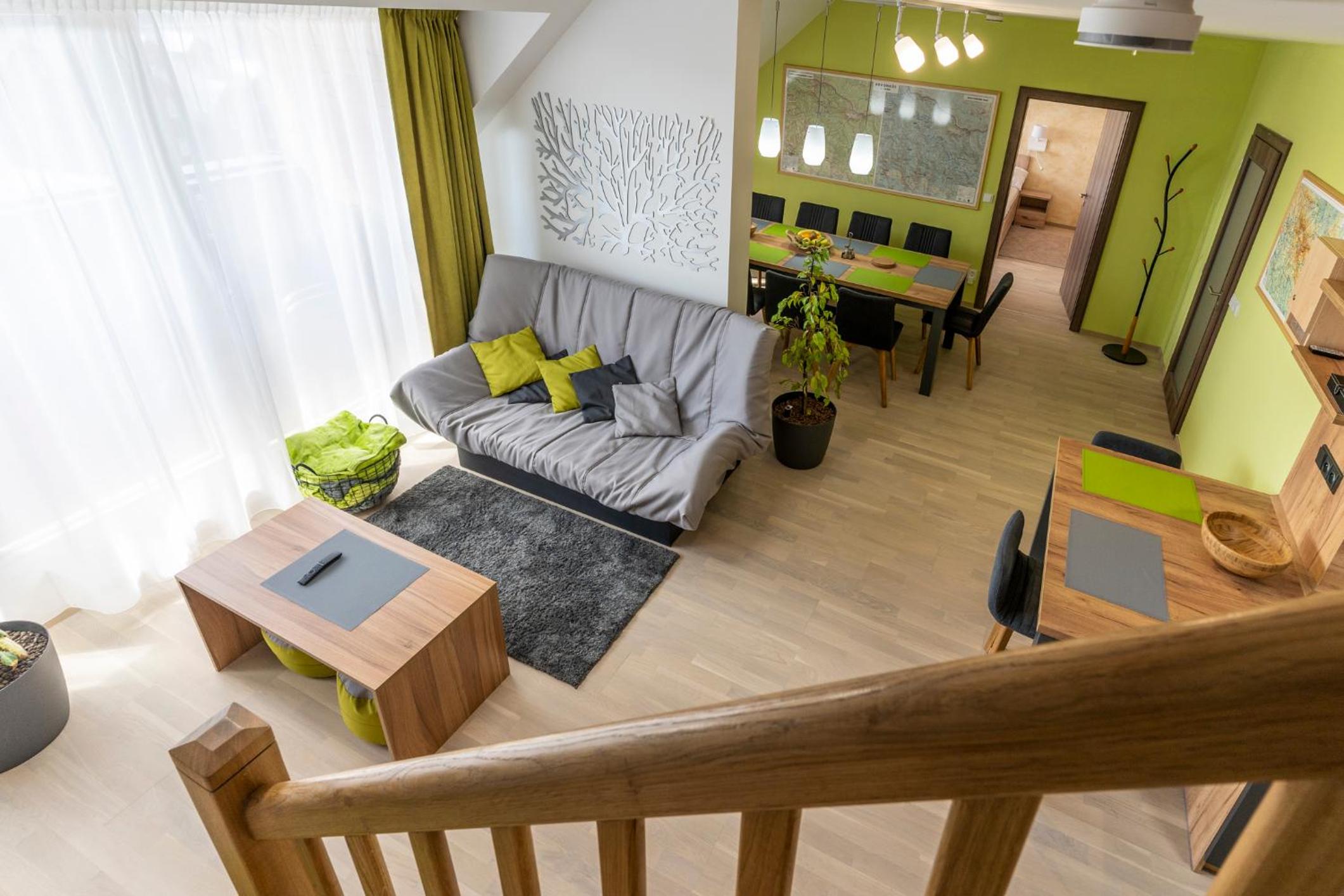 Apartmán Horní Mísečky - luxusní ubytování pro dvě rodiny s dětmi