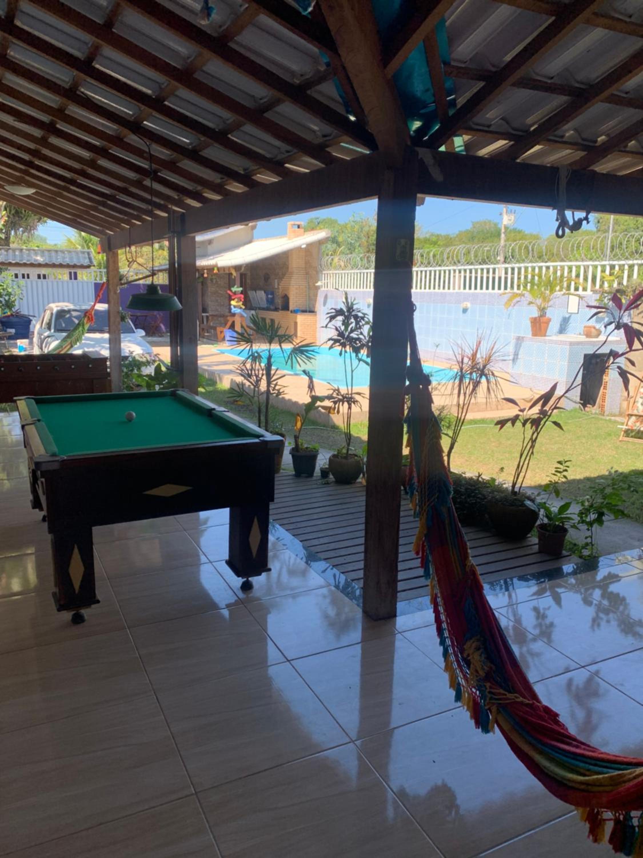 Casa da piscina
