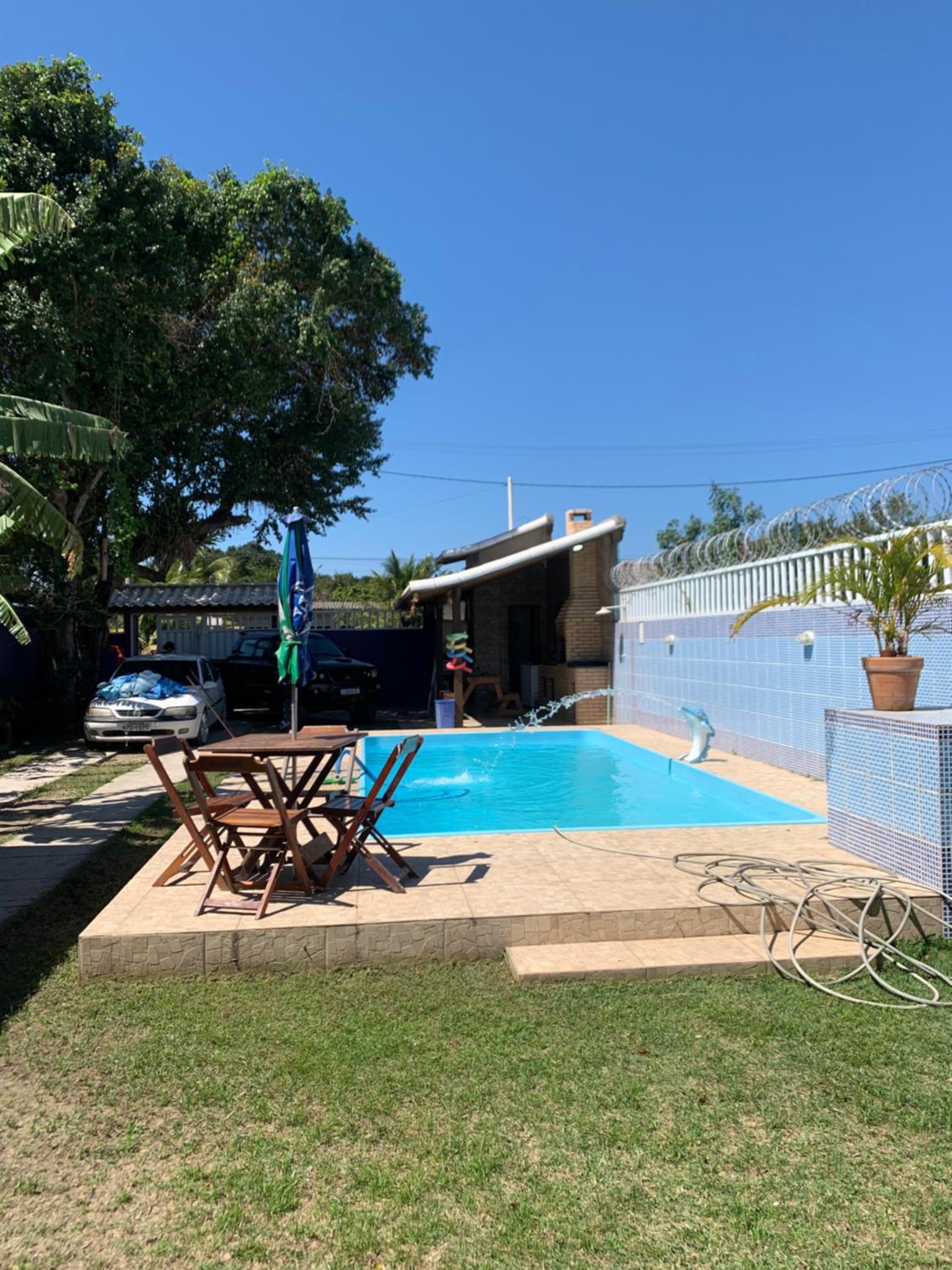 Casa da piscina