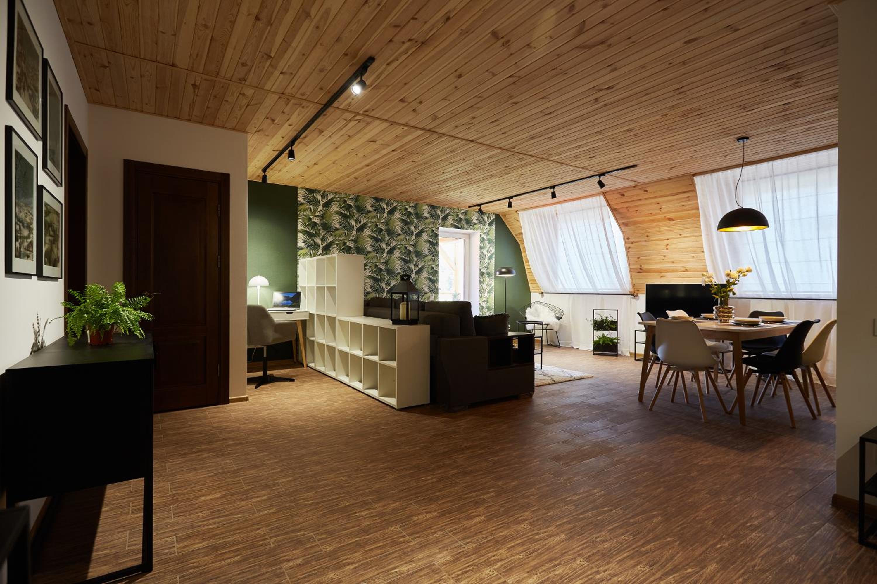 Scandinavian Hygge Canyon view lounge