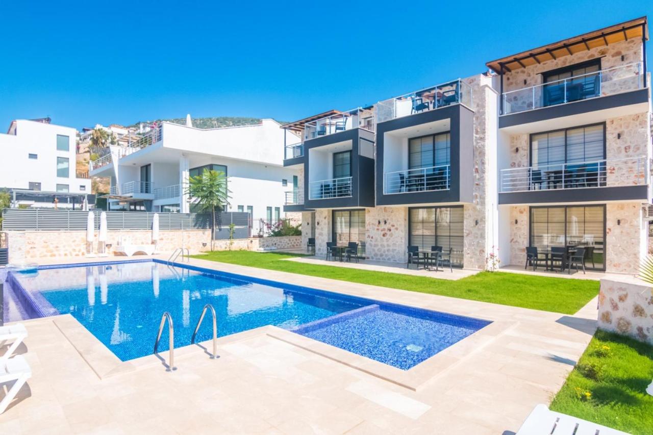 Stonehouse Aparts Dublex 3+1 mit Meerblick und Jakuzzi Kalkan No:5 view 5