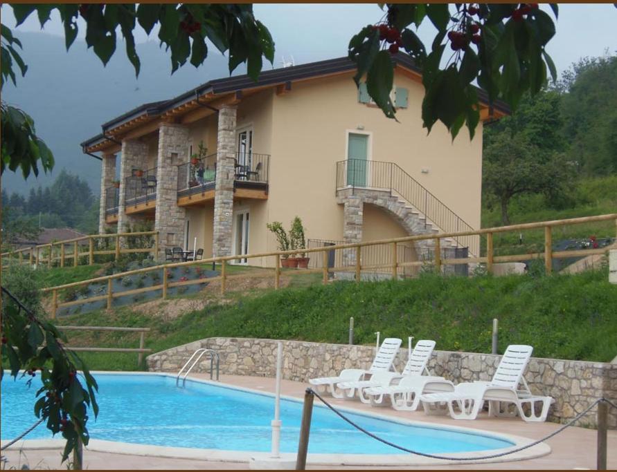 Casale di Pegol en Tignale — recepcion & lobby