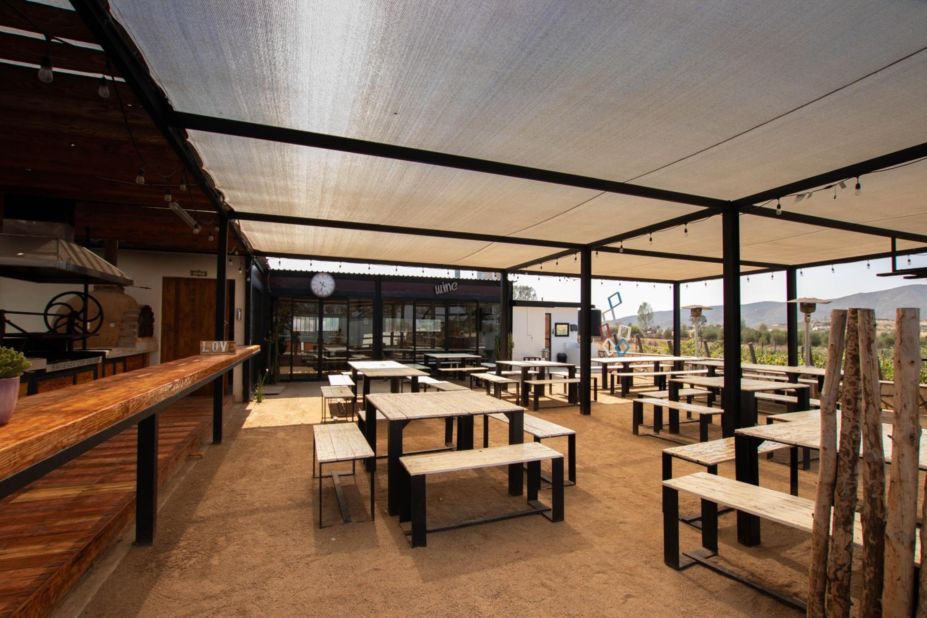 Quinta Nicolás Valle de Guadalupe view 2