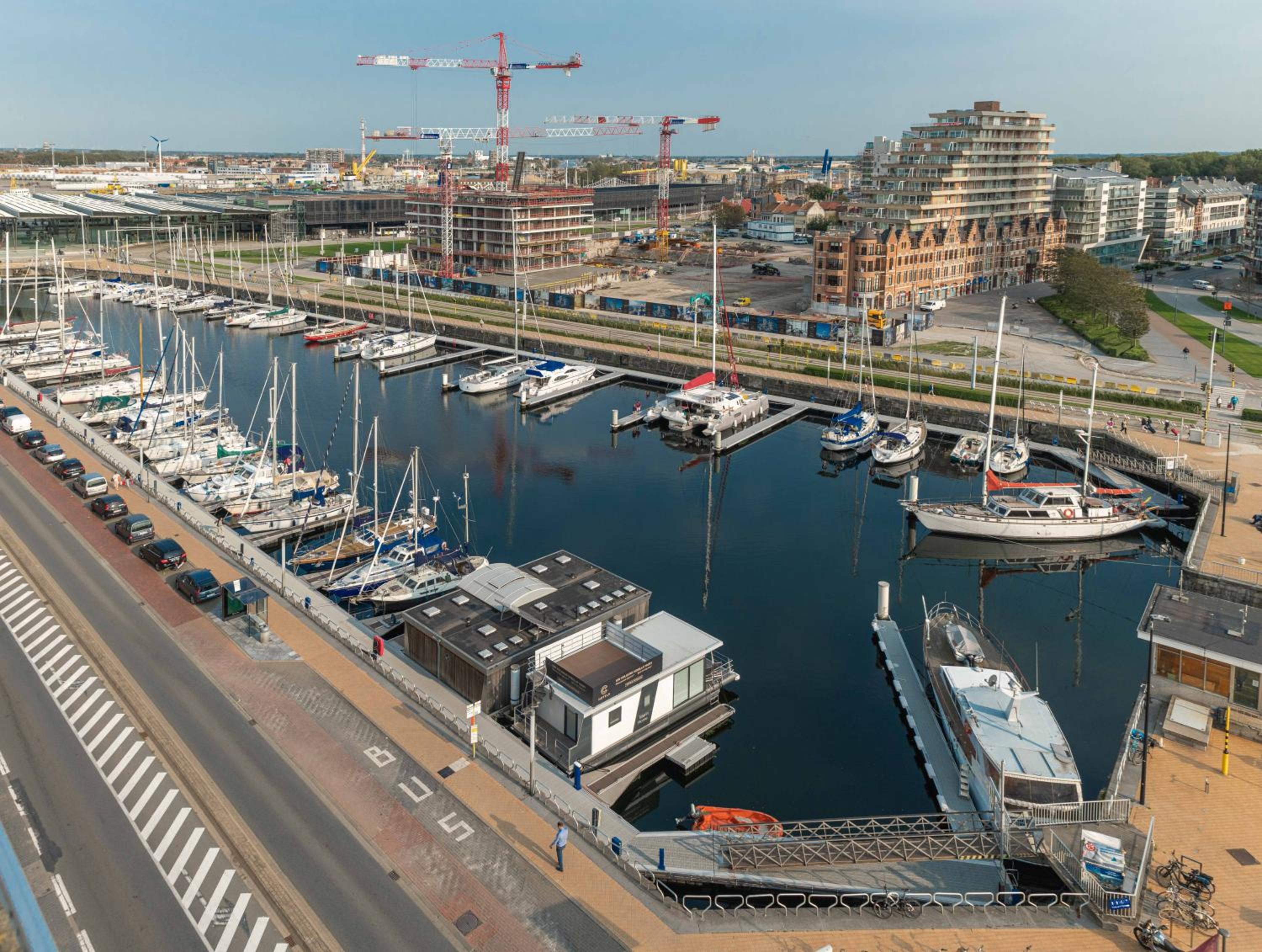 Houseboat-Oostende view 2