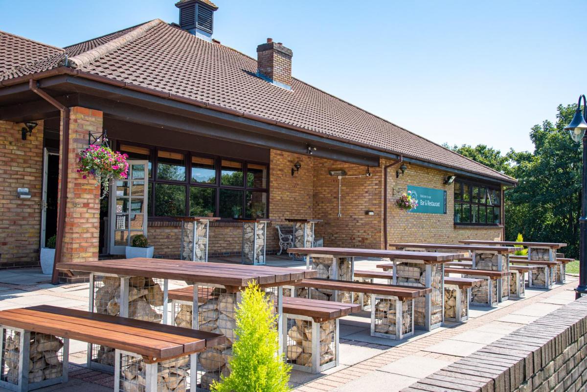 outdoor BBQ area
