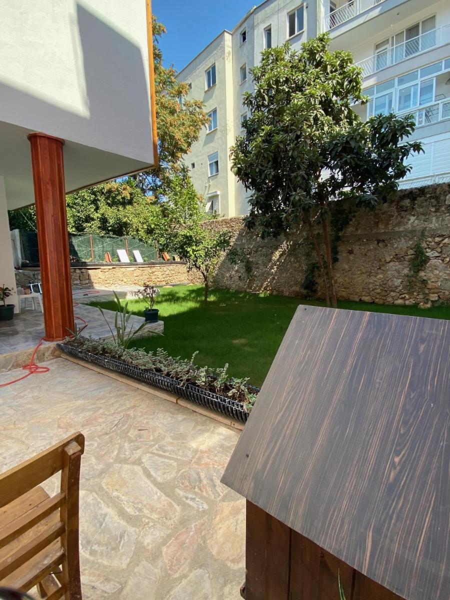 outdoor BBQ area