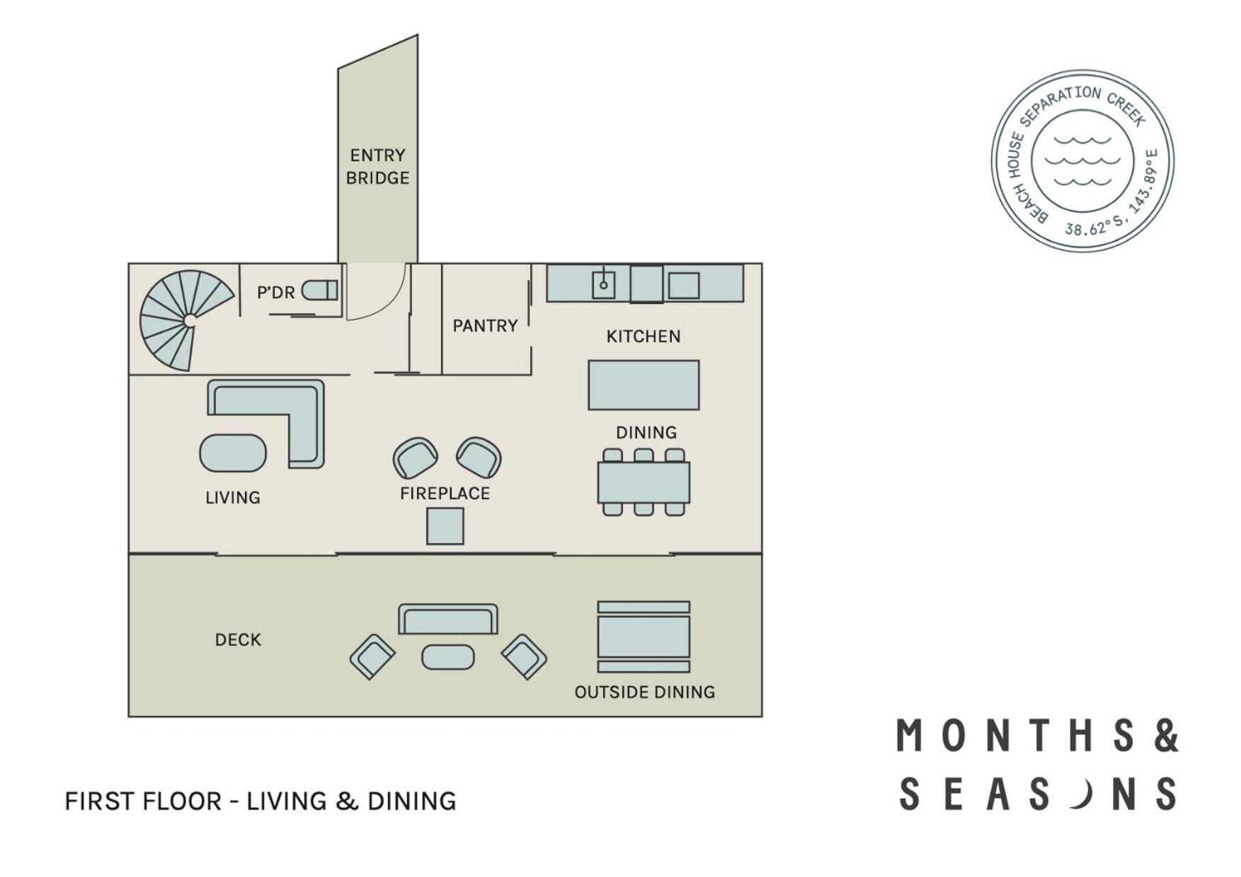 Months and Seasons - Momentary Escapes - Coastal House
