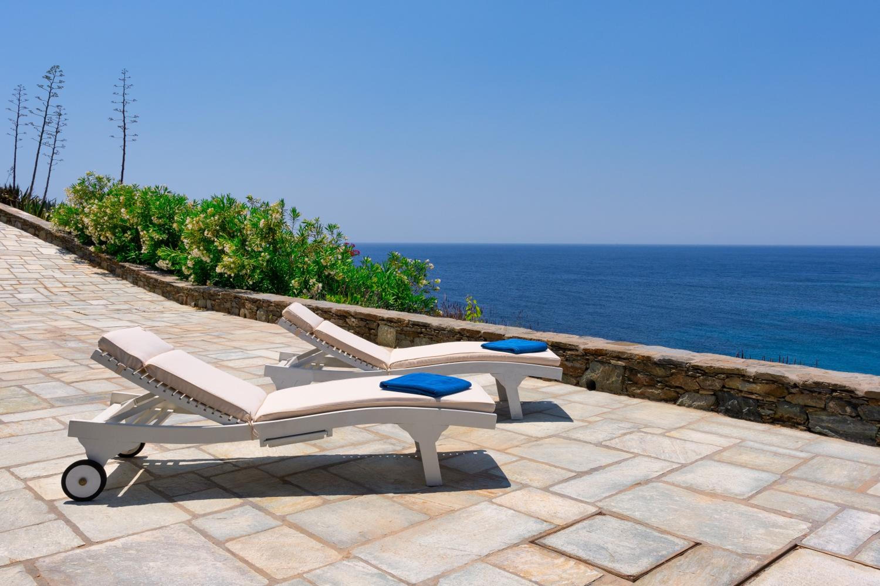 Villa BluEros - Private 8-Bedroom Estate with 100m Infinity Pool & Helipad, Syros view 5