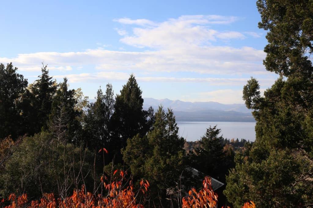 El Mononoambiente de Bariloche, con vista al lago