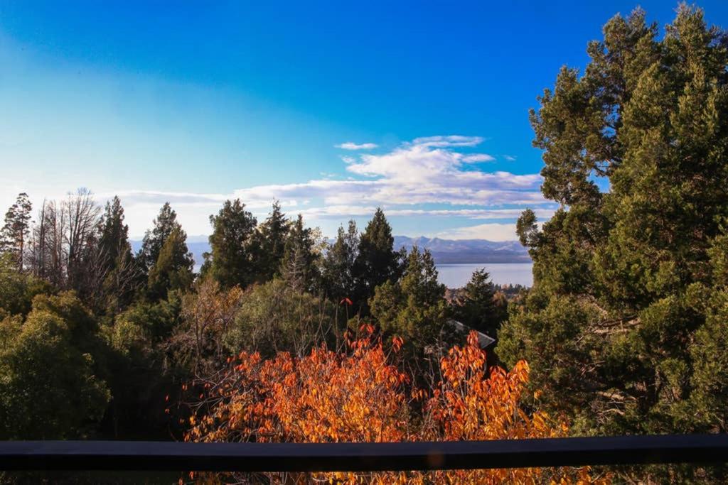 El Mononoambiente de Bariloche, con vista al lago