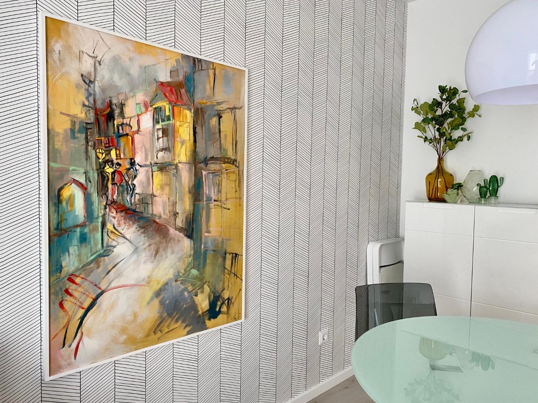 modernes Apartment, Terrasse und Garten am Lilienthalpark im Südwesten Berlins
