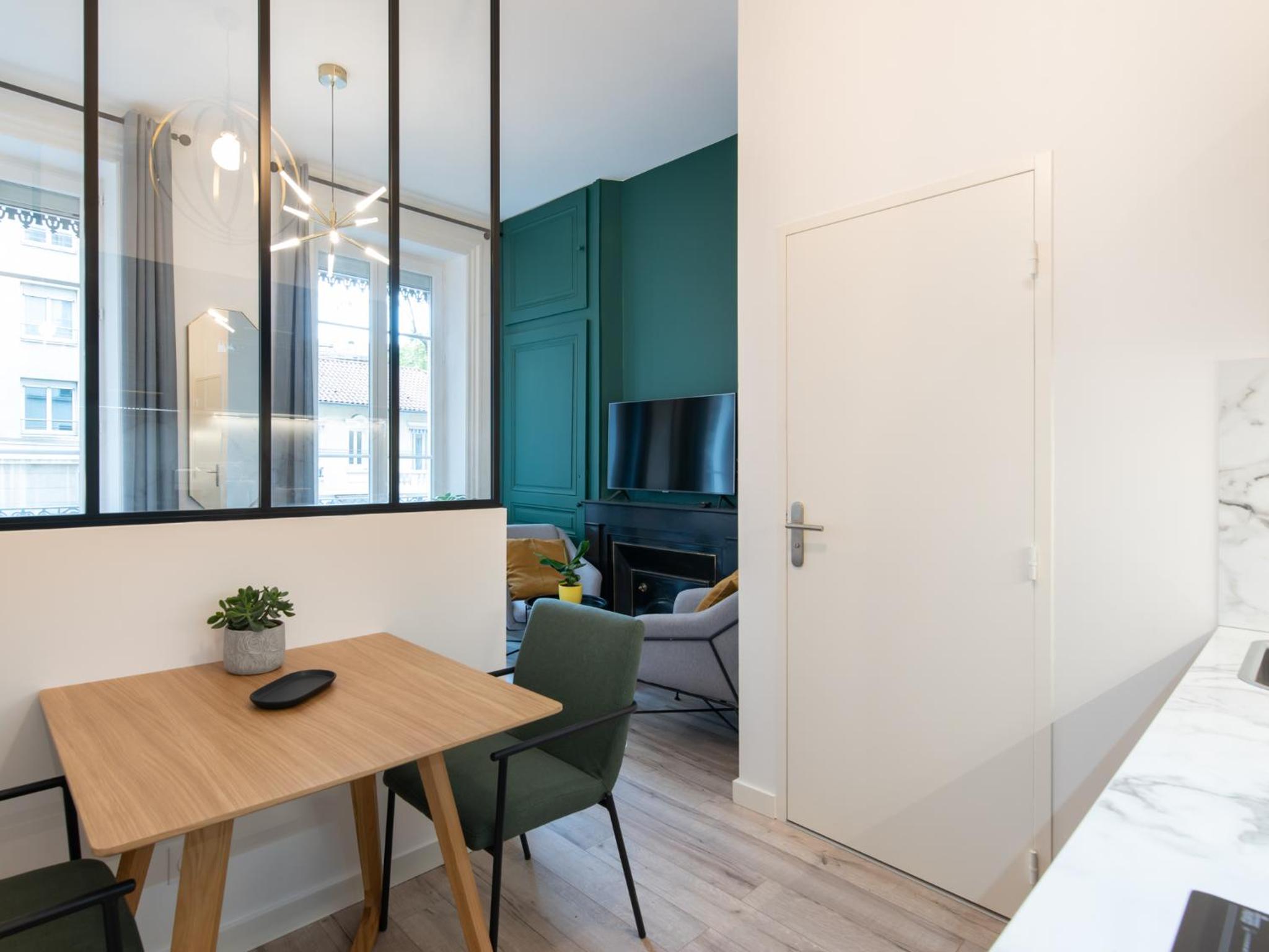 CHALEUREUX - Part-Dieu l Confort l Déco Luxe by Dreamy Flat Lyon