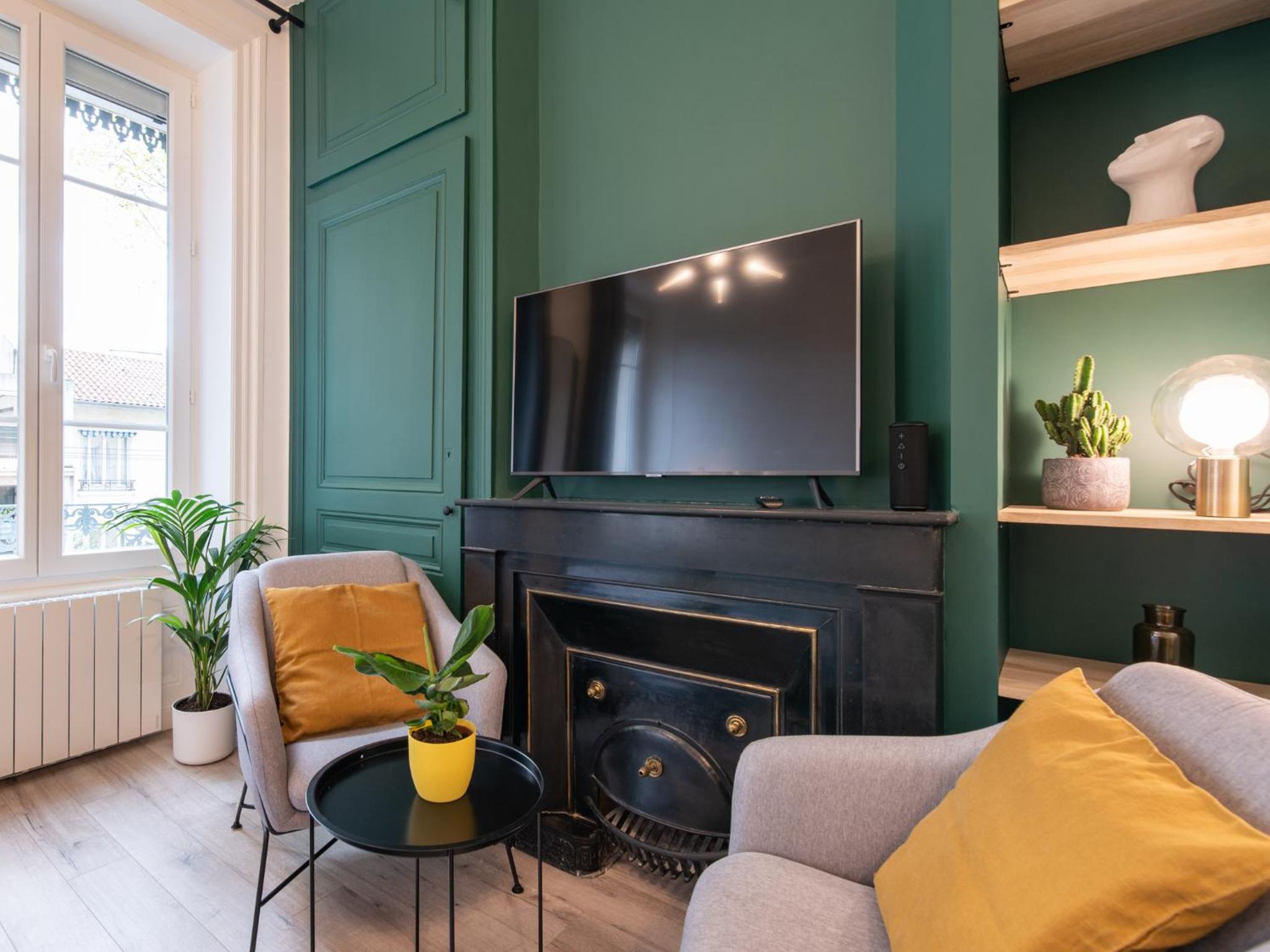 CHALEUREUX - Part-Dieu l Confort l Déco Luxe by Dreamy Flat Lyon