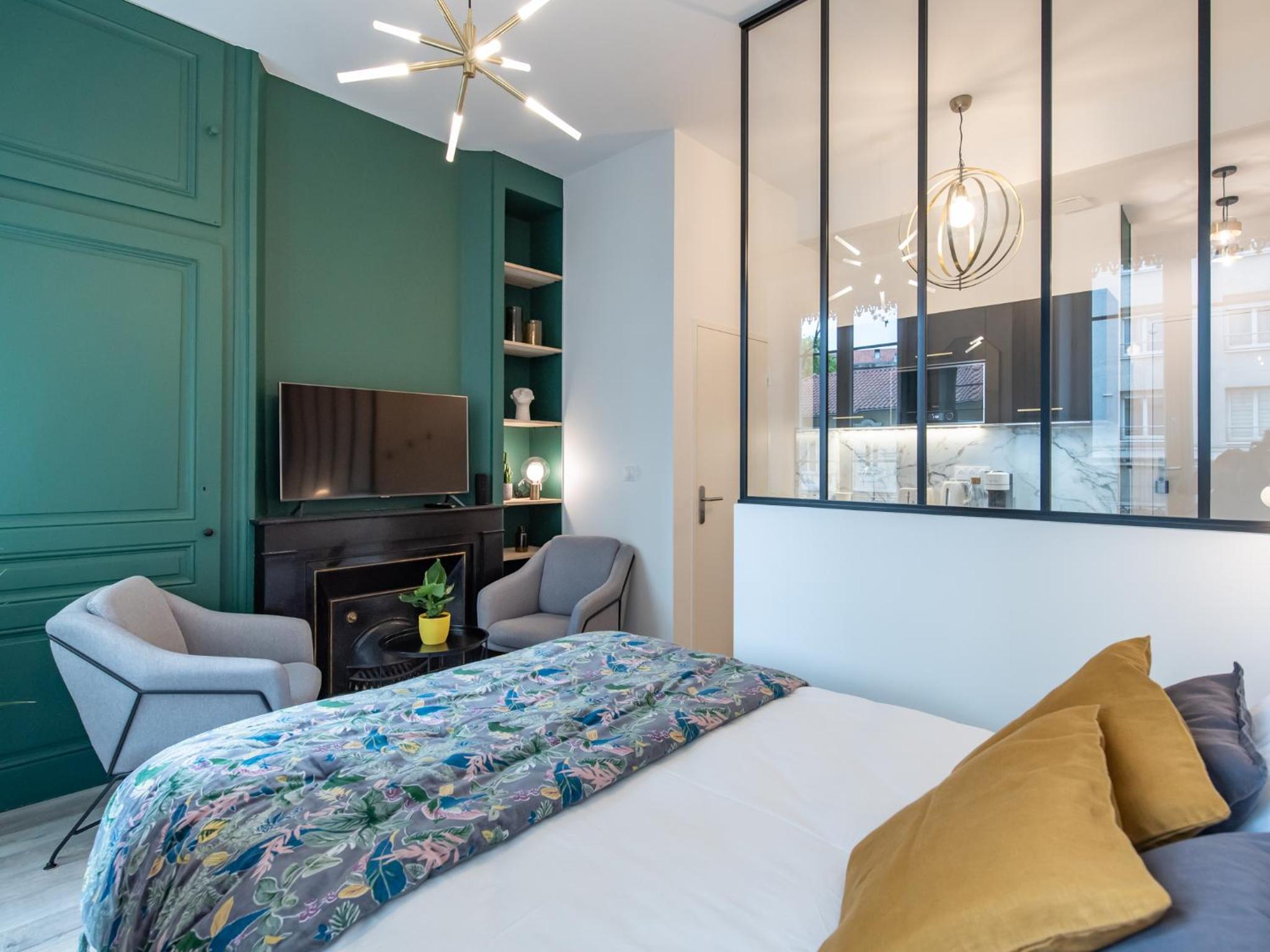 CHALEUREUX - Part-Dieu l Confort l Déco Luxe by Dreamy Flat Lyon