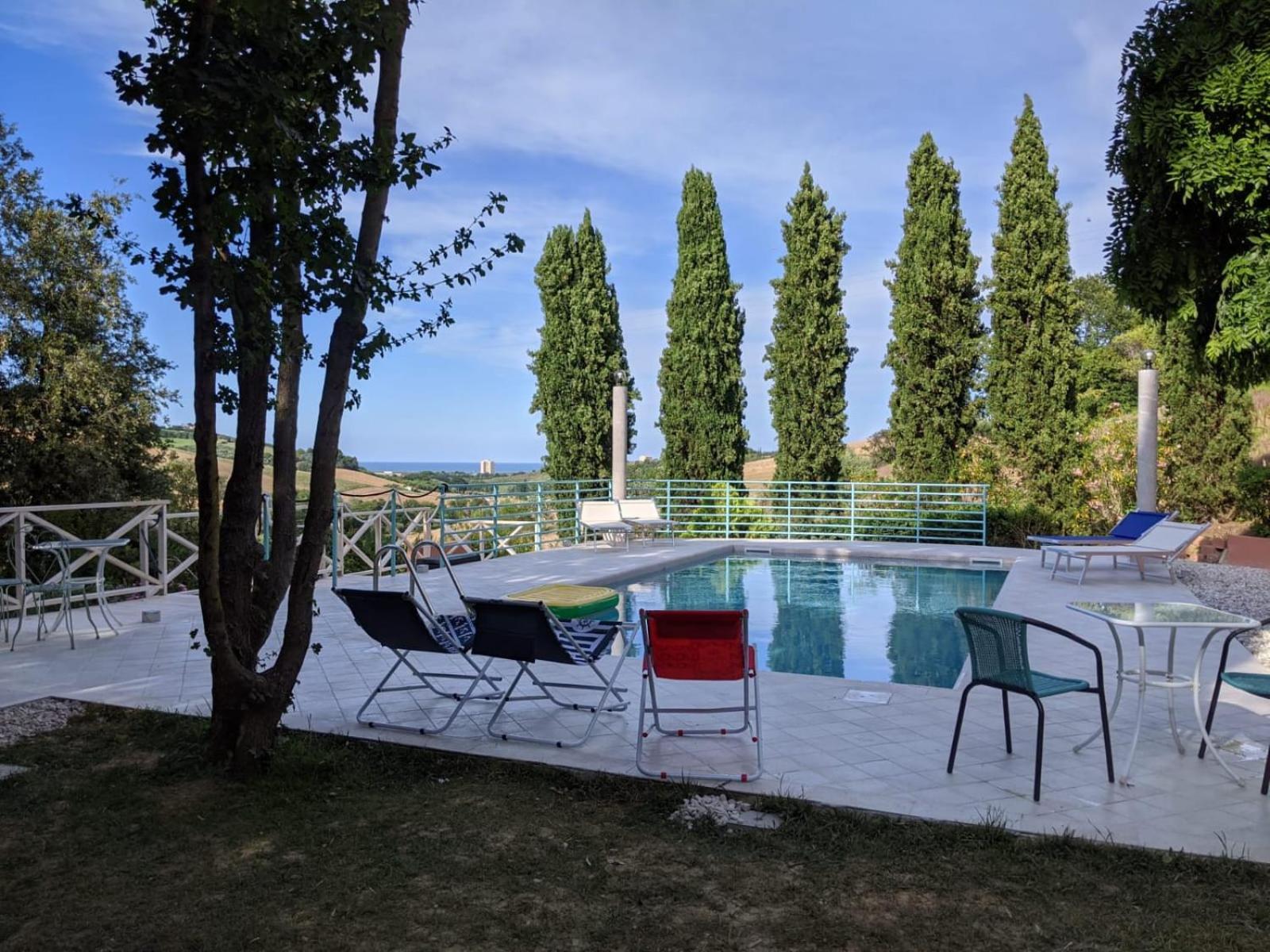 Villa Collina Sul Mare - Teloni view 5