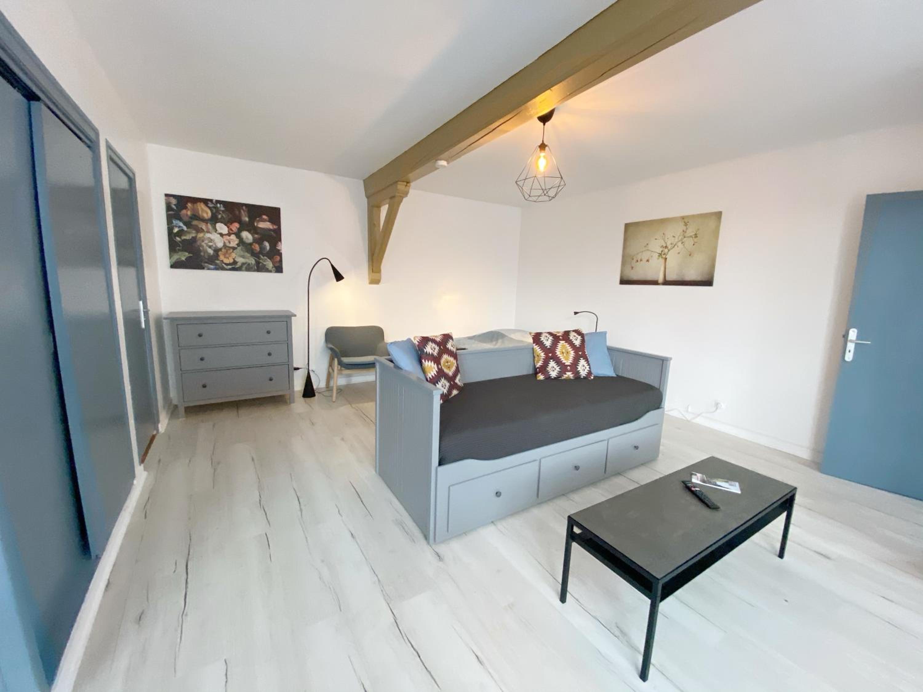 015 CHIC & COSY STUDIO 41m2 HYPERCENTRE WIFI SMART TV NETFLIX